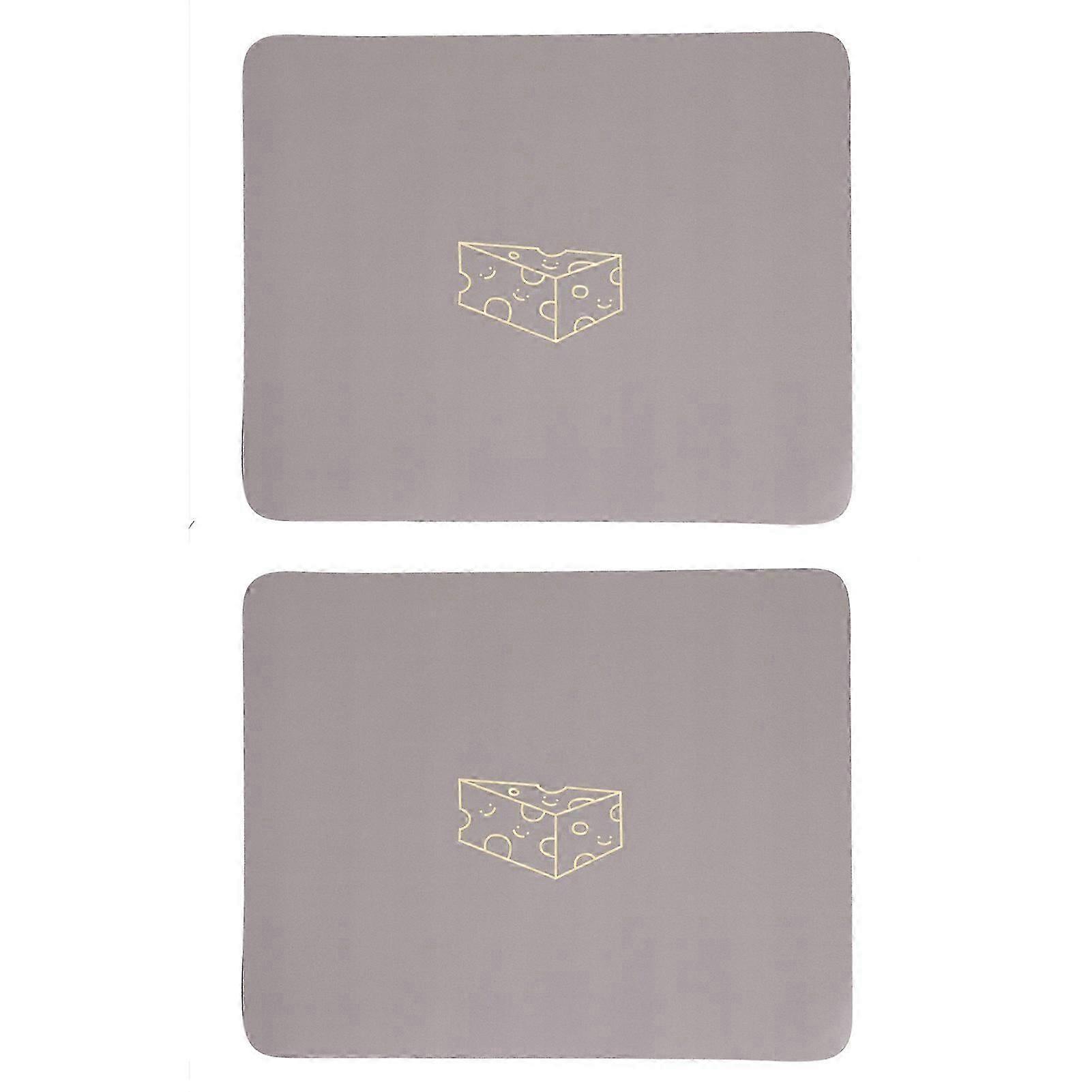 حصيرة بار القهوة 3.5 مم سميكة بسيطة مضادة للانزلاق للماء للحد من الضوضاء تستخدم على نطاق واسع حصيرة تجفيف الأطباق للمطبخ بار مقهى 15.7x19.7in