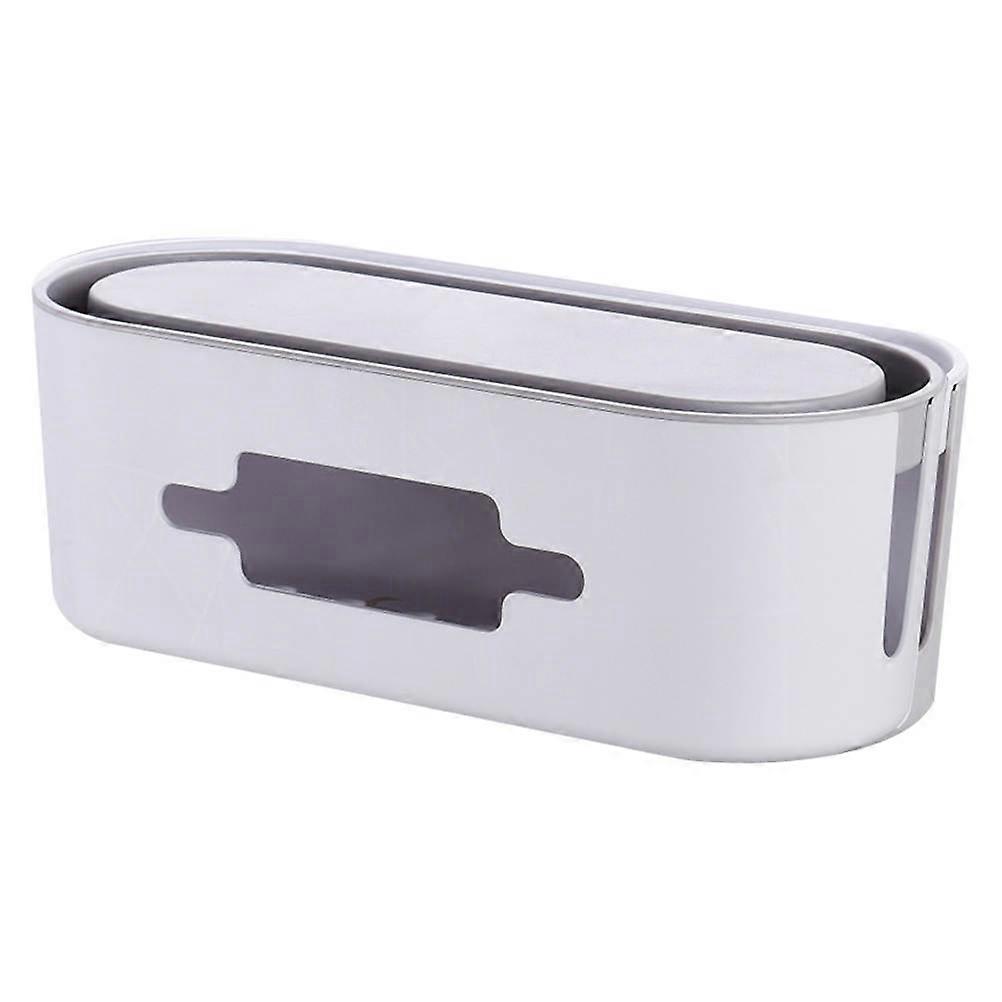 Cable Holders Multi-Functional Socket Protection Boxes Wire Management Home Use 12.6x5.1x4.3in Dustproof Waterproof 1Pack