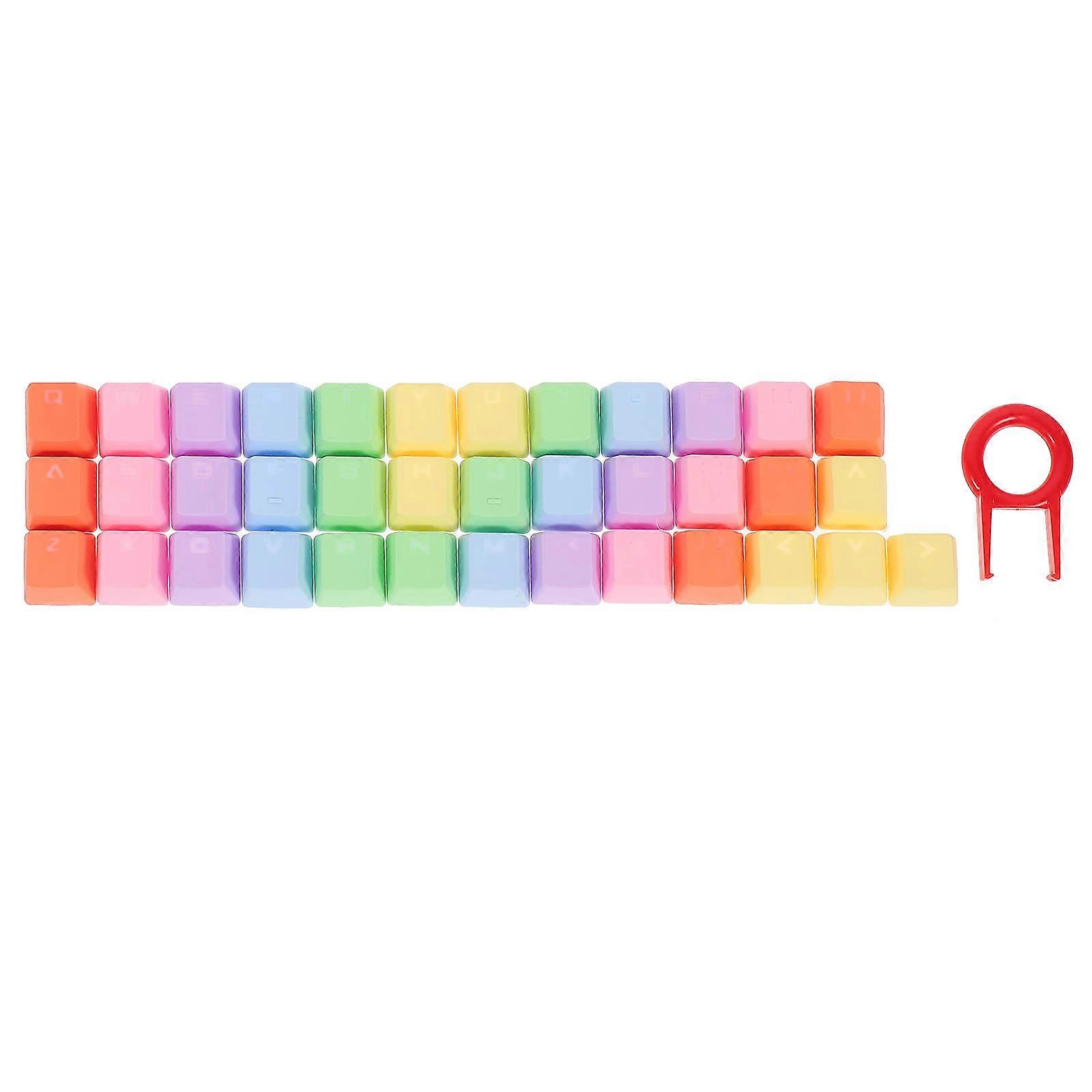 Key Cover Caps Creative Keyboard Cap Mechanical Keyboard Style Gamer Daily Use 1Set