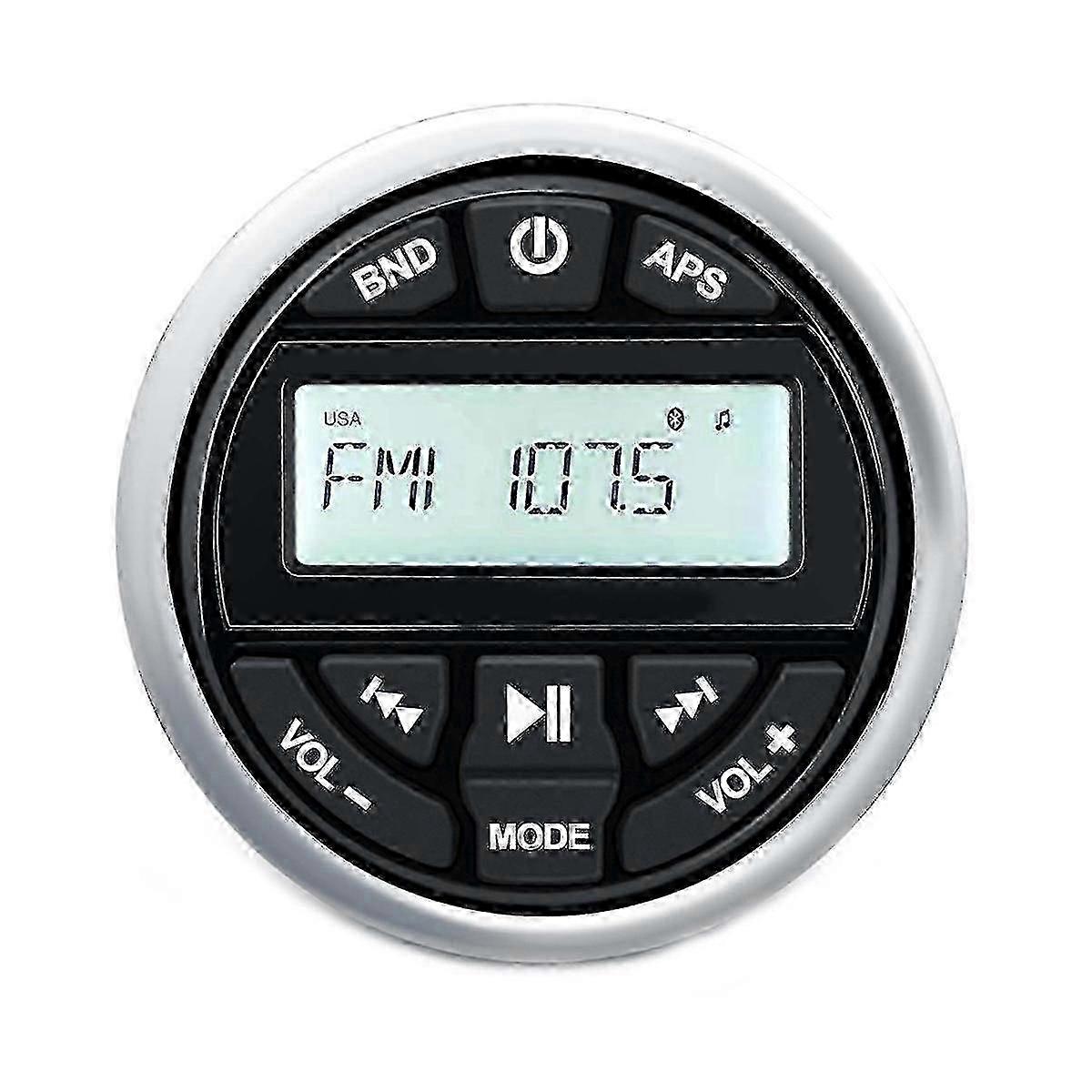 防水Bluetoothマリンデジタルステレオレシーバー、mp3プレーヤーam fmラジオ付き