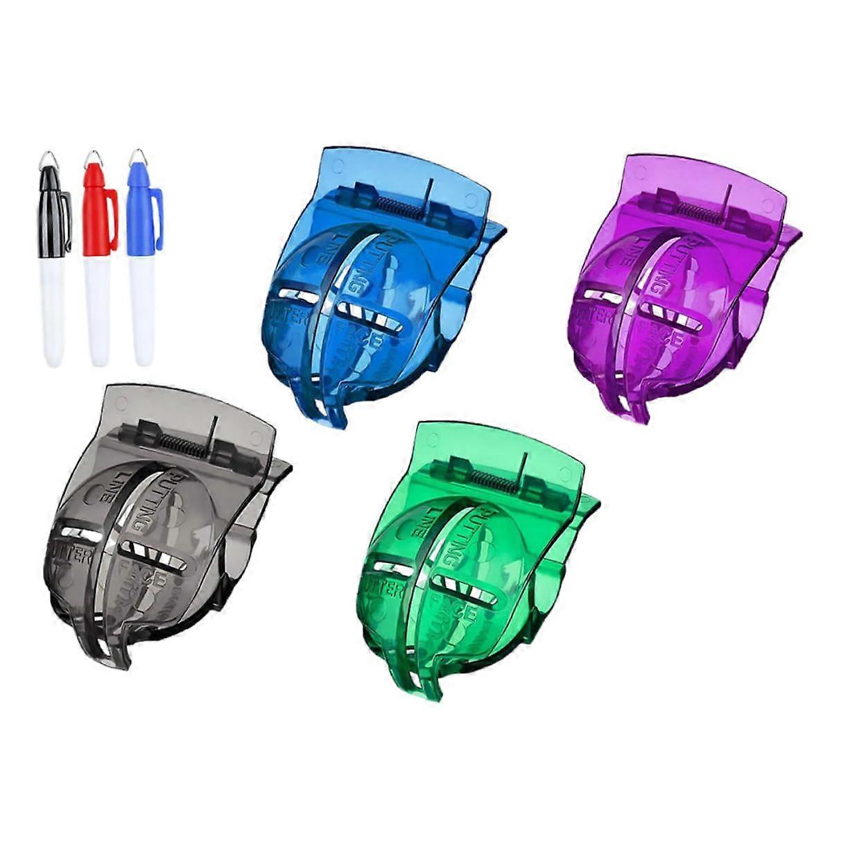 Golf Ball Marker Alignment Tool For Aligning Golf Balls With Golf Liner Template 1