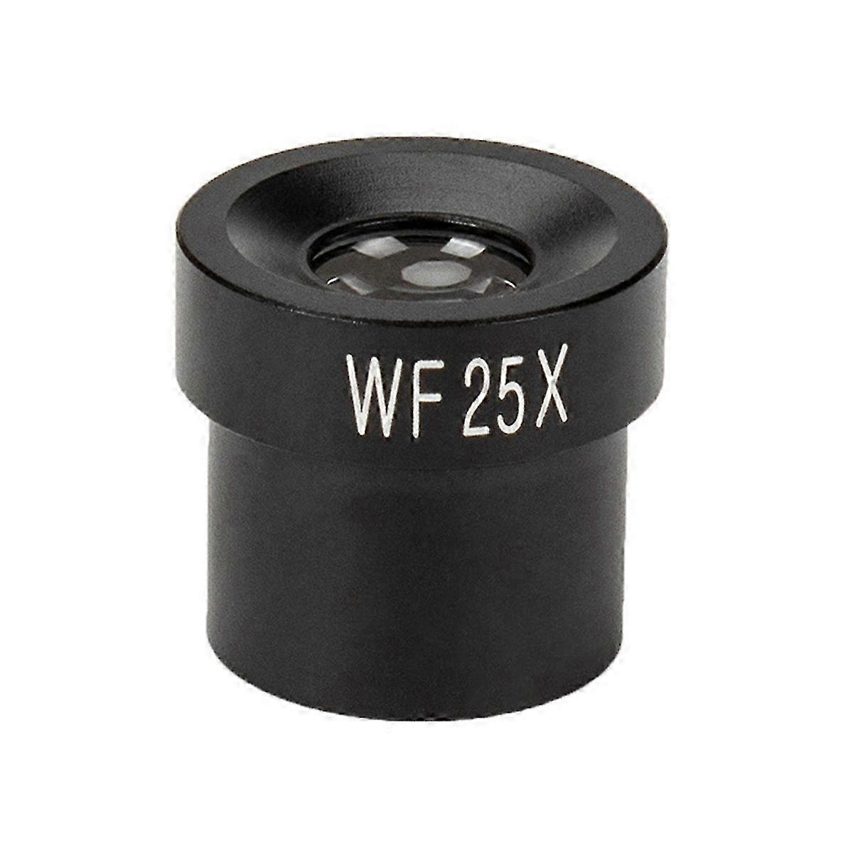 WF25X Microscope Eyepiece 12mm Wide Field of View for 23.2mm Mount Port Biological Microscope Edition 0627
