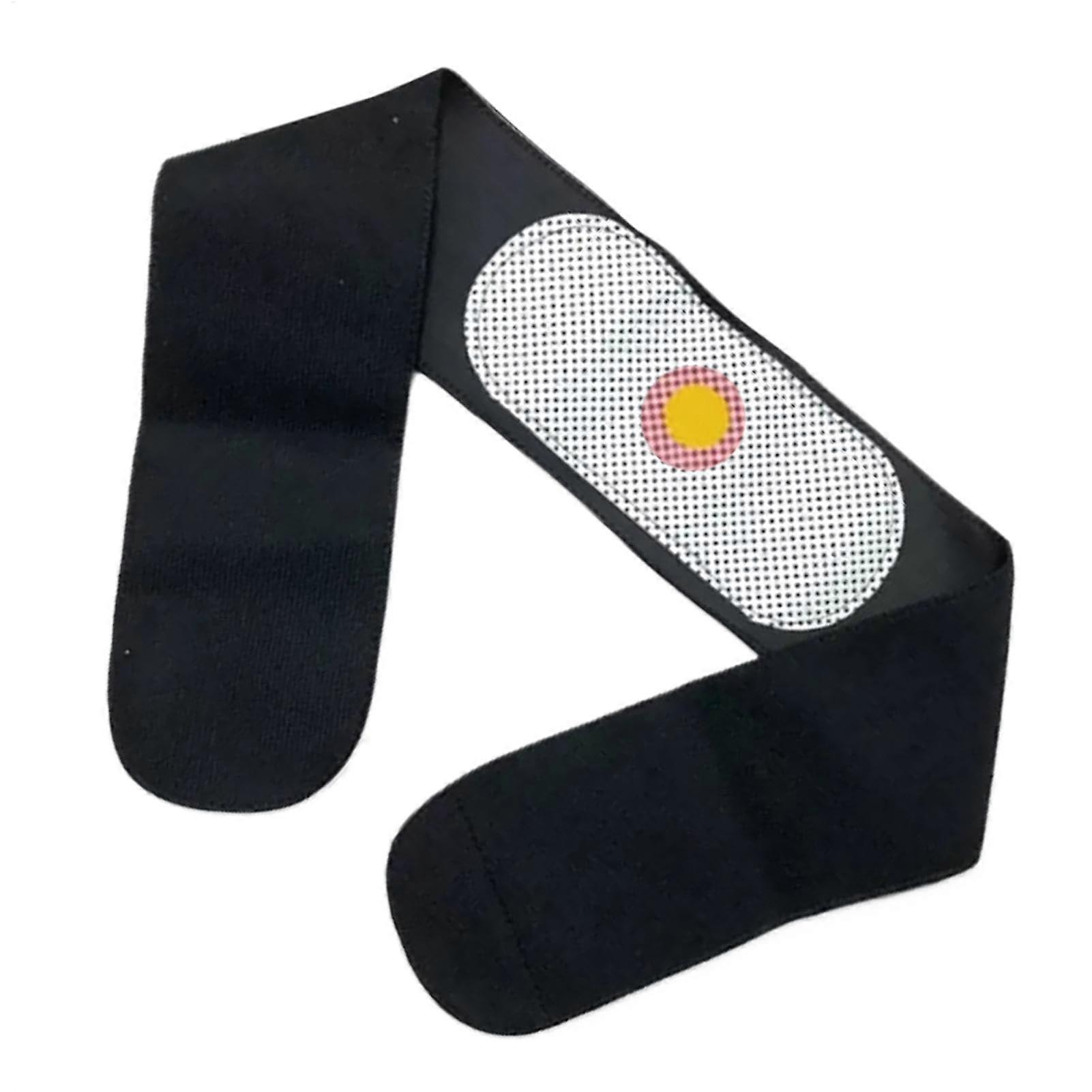 Back Massage Belt, Waist Massager Light Support for Lower Back, Adjustable Buckles
