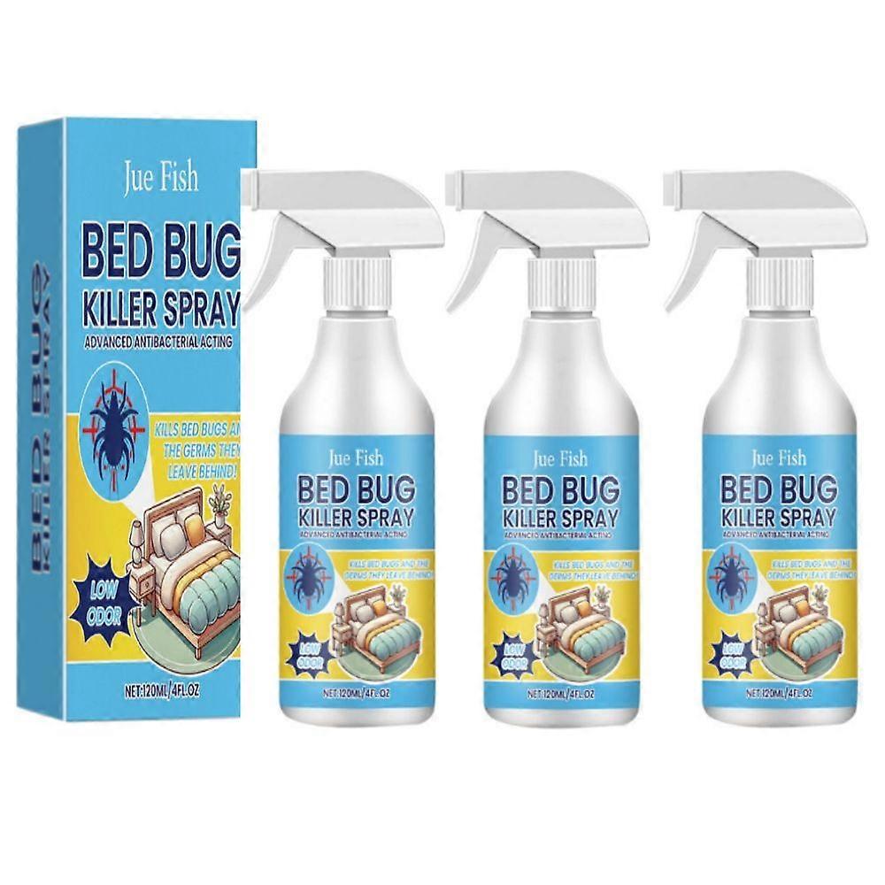 1-3X Bed Bug Killer Spray Advanced Antibacterial Acting