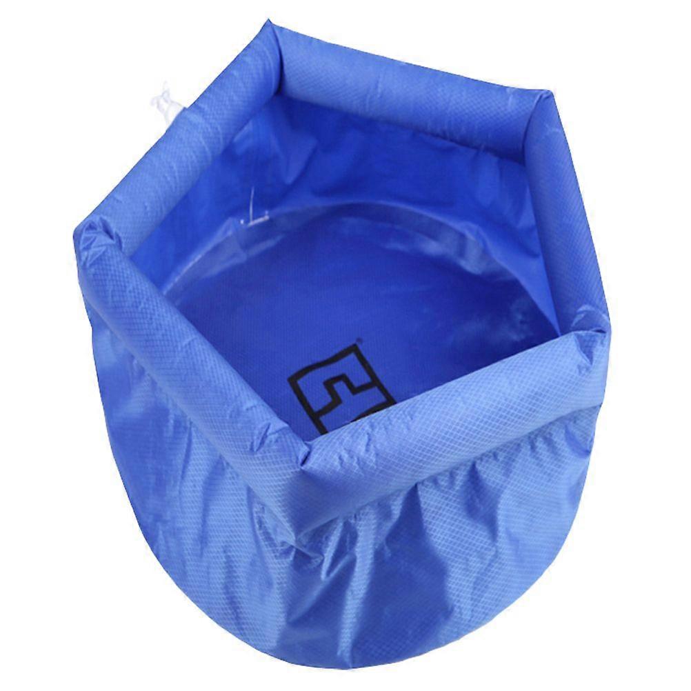 Outdoor Folding Water Bucket Travelling Folding Bucket Inflatable Washbasin