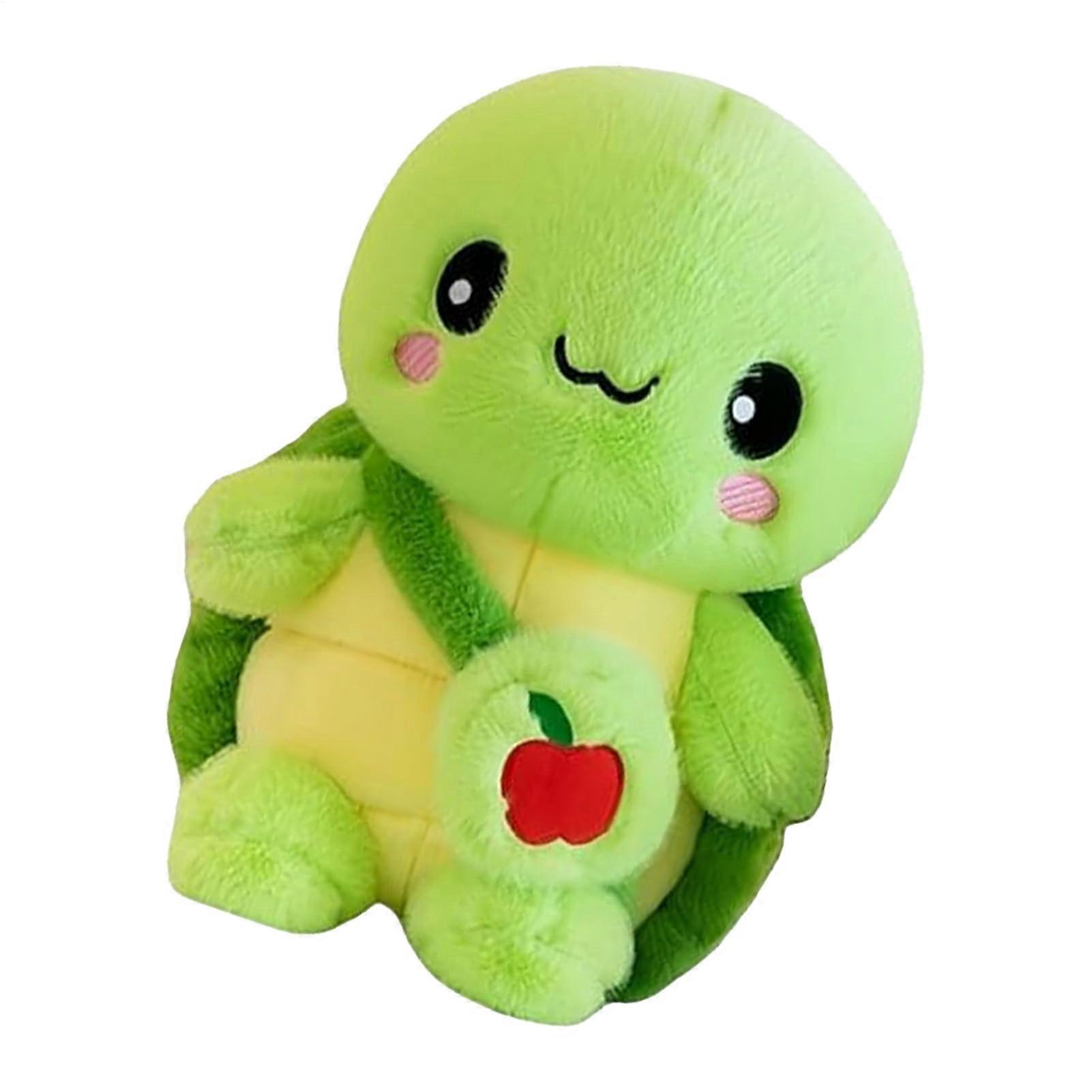 Stuffed Turtle - Soft Plush Turtle Toy, Decorative Plush Turtle, Plush Cushion For Kids, Puppet Toy For Girls