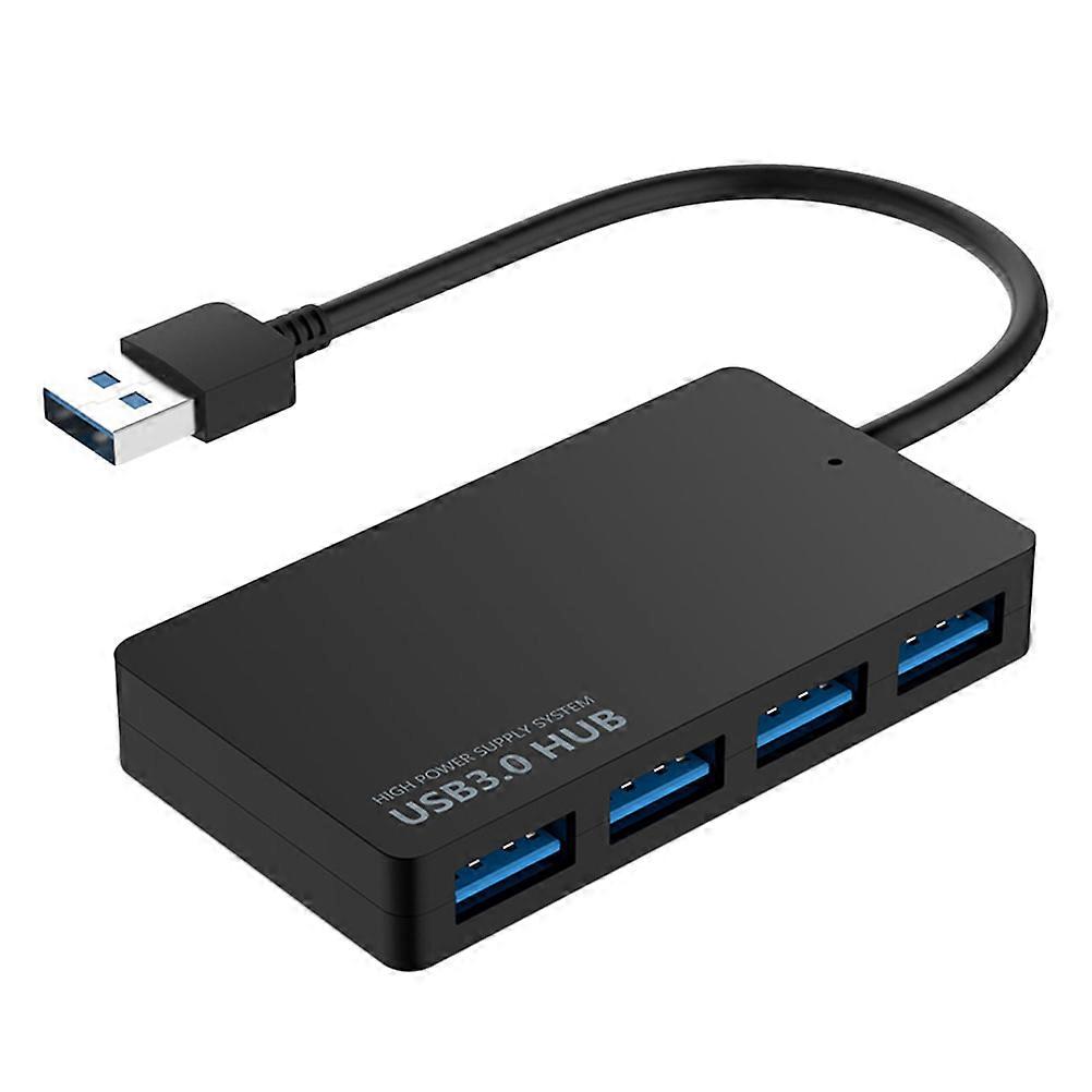 Usb Hub Pc Desktop Portable Use Plastic Usb 3.0 Backwards Compatible With Usb 1.0/1.1 5Gbps Data Transfer Rate 1Pcs