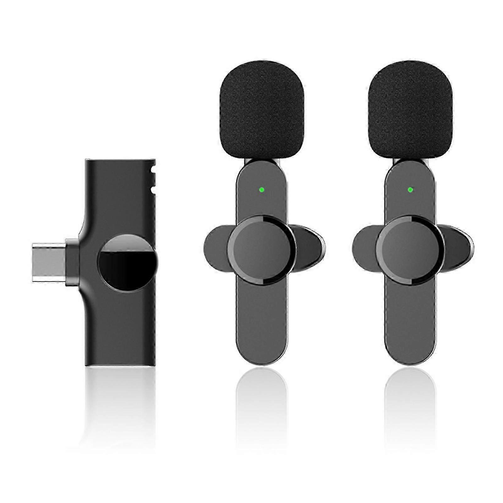 Drahtloses Lavaliermikrofon für Iphone Ipad, drahtlose Mikrofone, professionelles drahtloses Mikrofon