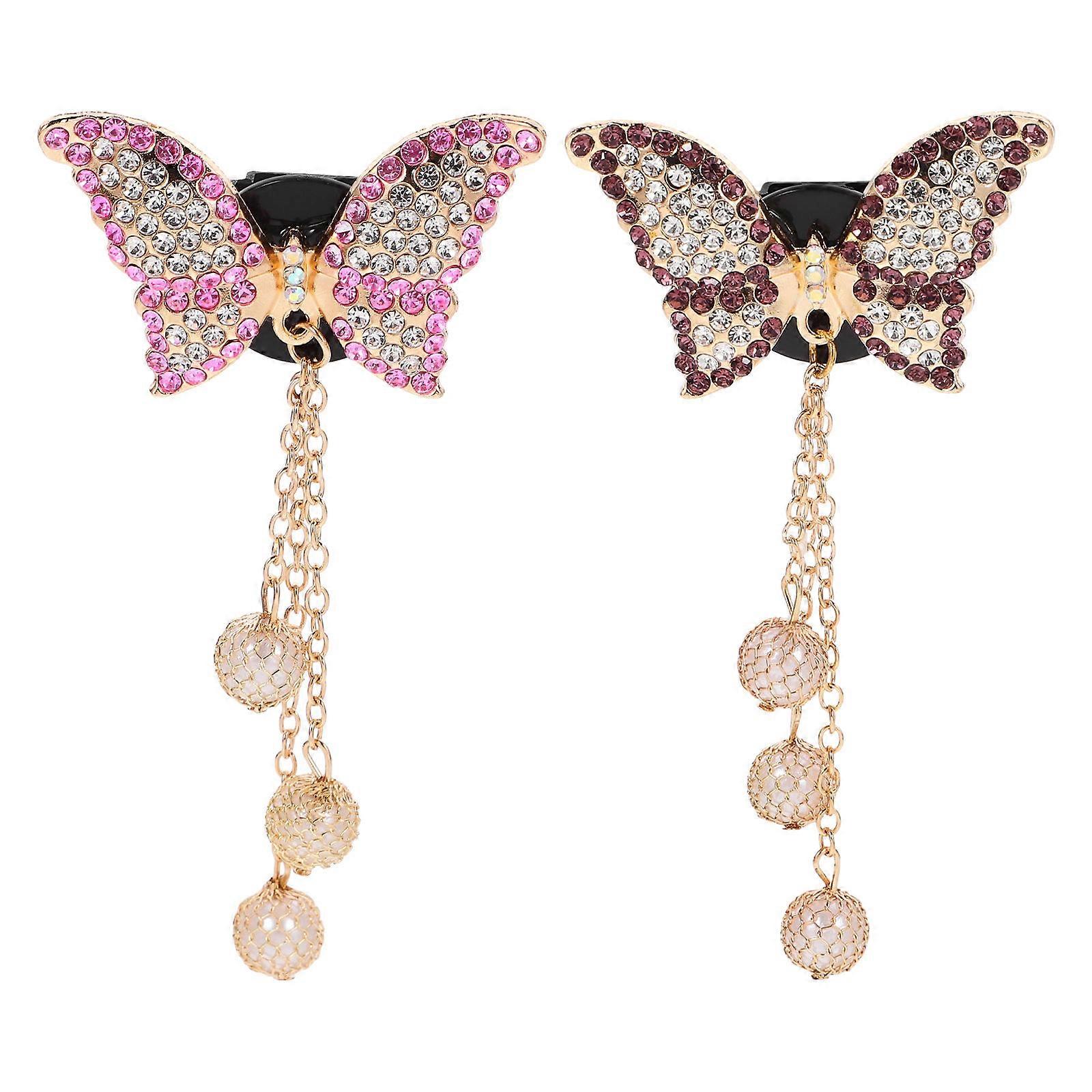 Here's a polished and professional product description for your **Butterfly Car Air Freshener Clips**:
**2PCS Butterfly Car Air Freshener Clips –