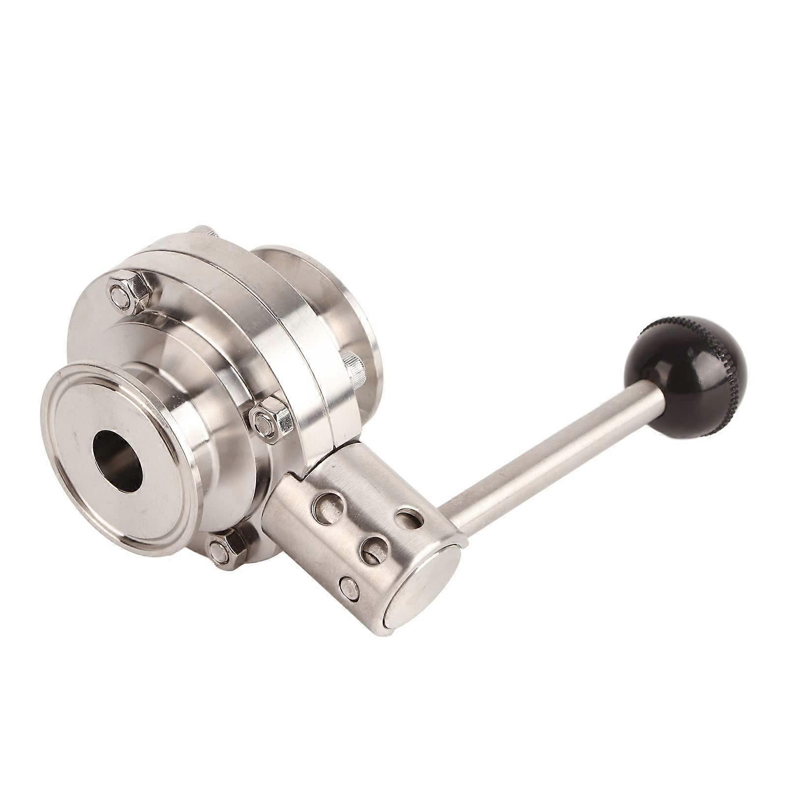 Absperrklappe, Three-Way Shut-Off Valve, Quick-Connect, Chemical-Grade, 19 Mm OD (0.75 In), Wide Application