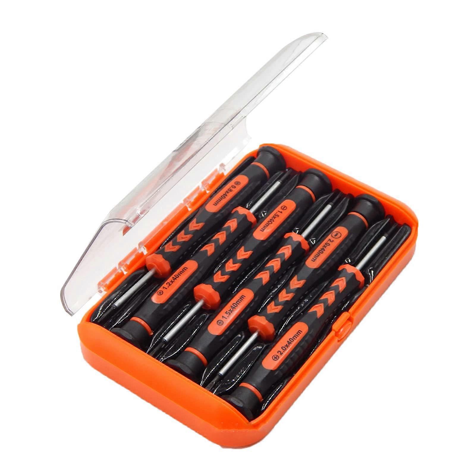 6 Pcs Screwdriver Set for Phone Repair, Glasses, Watches, and Computer Disassembly Tools, Precision Magnetic Tips