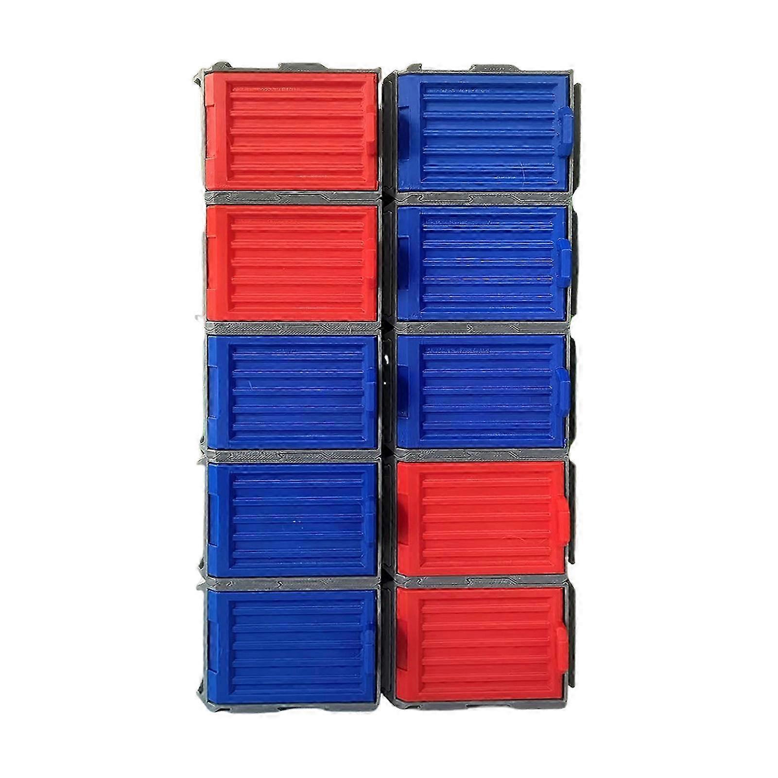 2025 Screw Storage Cargo Containers Plastic Stackable Hardware Organizer Box
