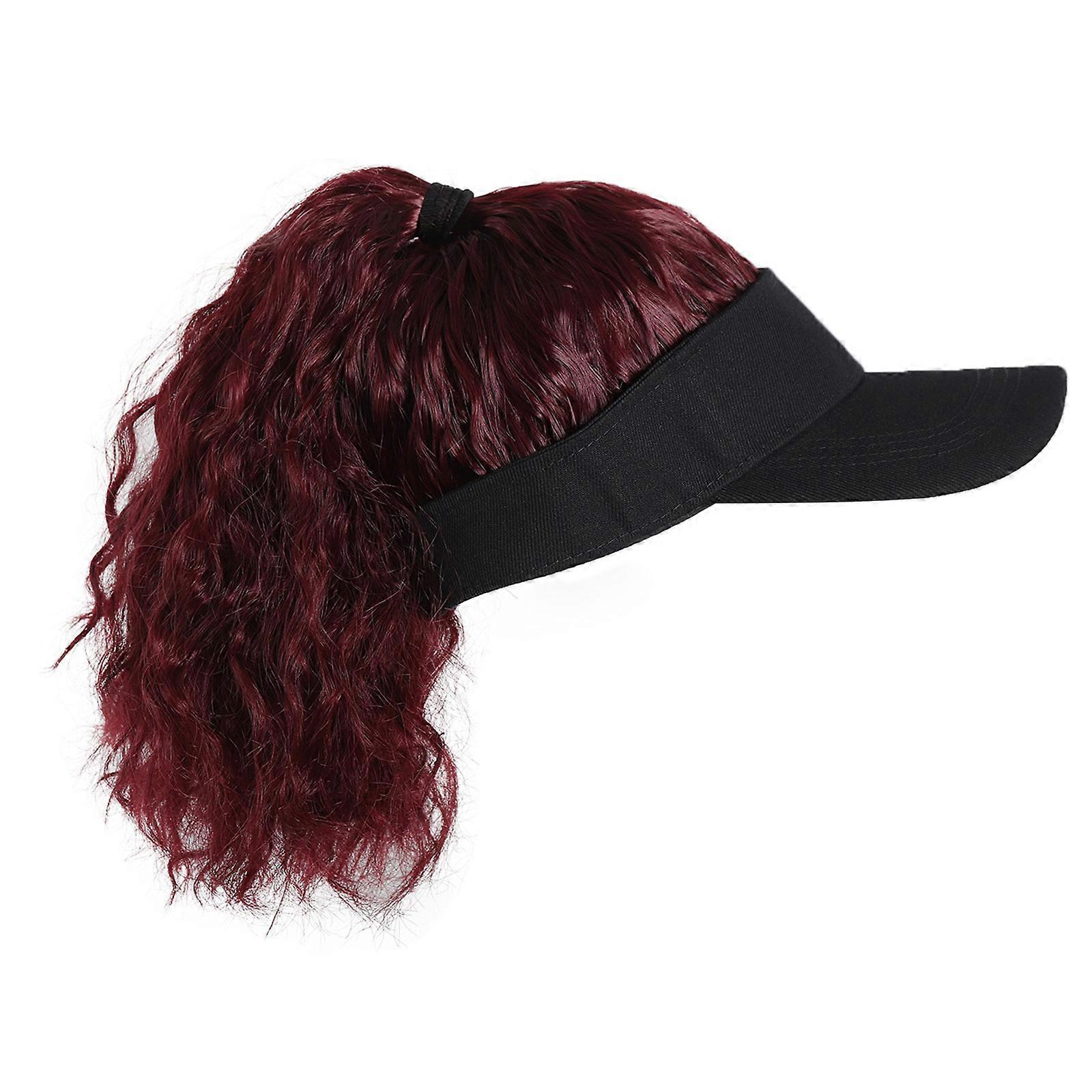 Effortless Style Synthetic Curly Wigs Beanie Integrated Design For Women Soft Natural Look Ponytail Fibers Style 8