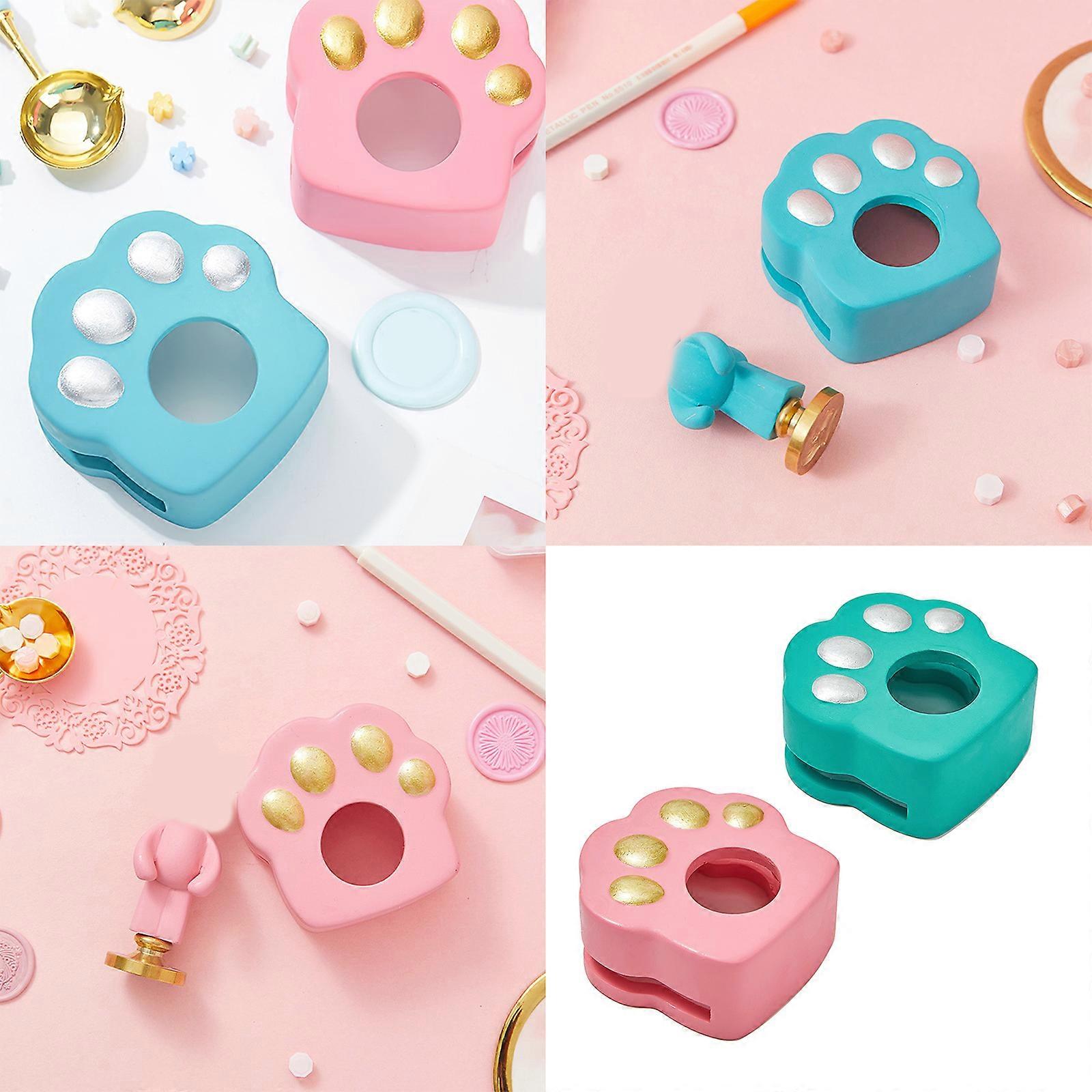 Bear Shaped Wax Seal Melter Wax Seal Stamper Heating Tool for Melting Wax Seal Sticks or Seal Wax Beads Scrapbooking Multicolor