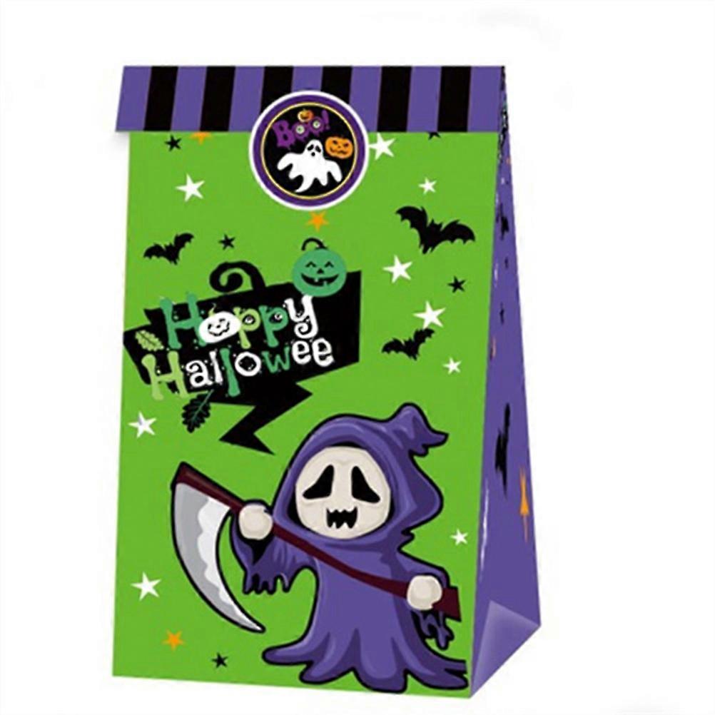 Halloween Favor Boxes Paper Material For Children And Party Hosts 12Pcs