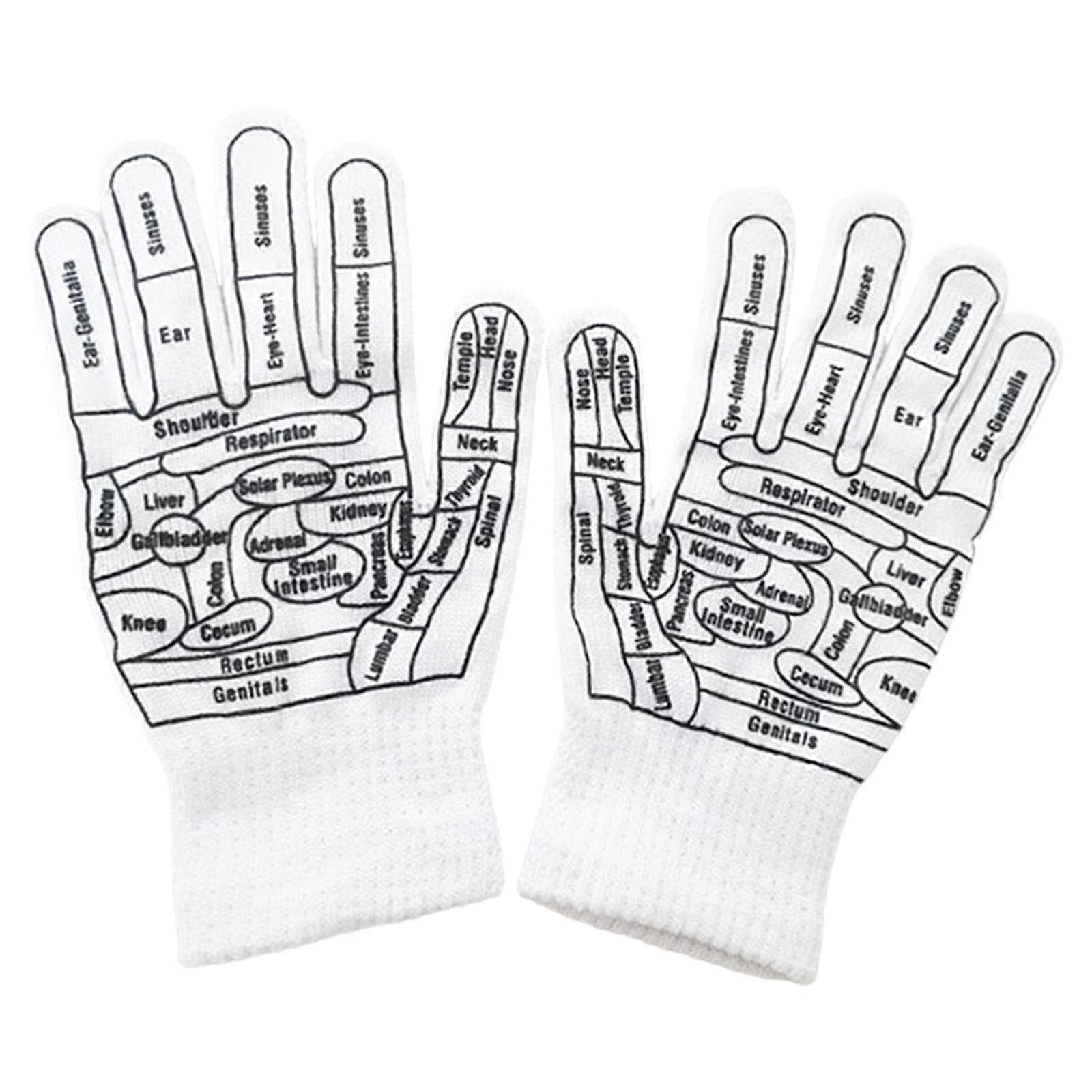 2 Piece Glove, Soft Pressure Point Massage Tool, Acupressure Gloves for Beginners