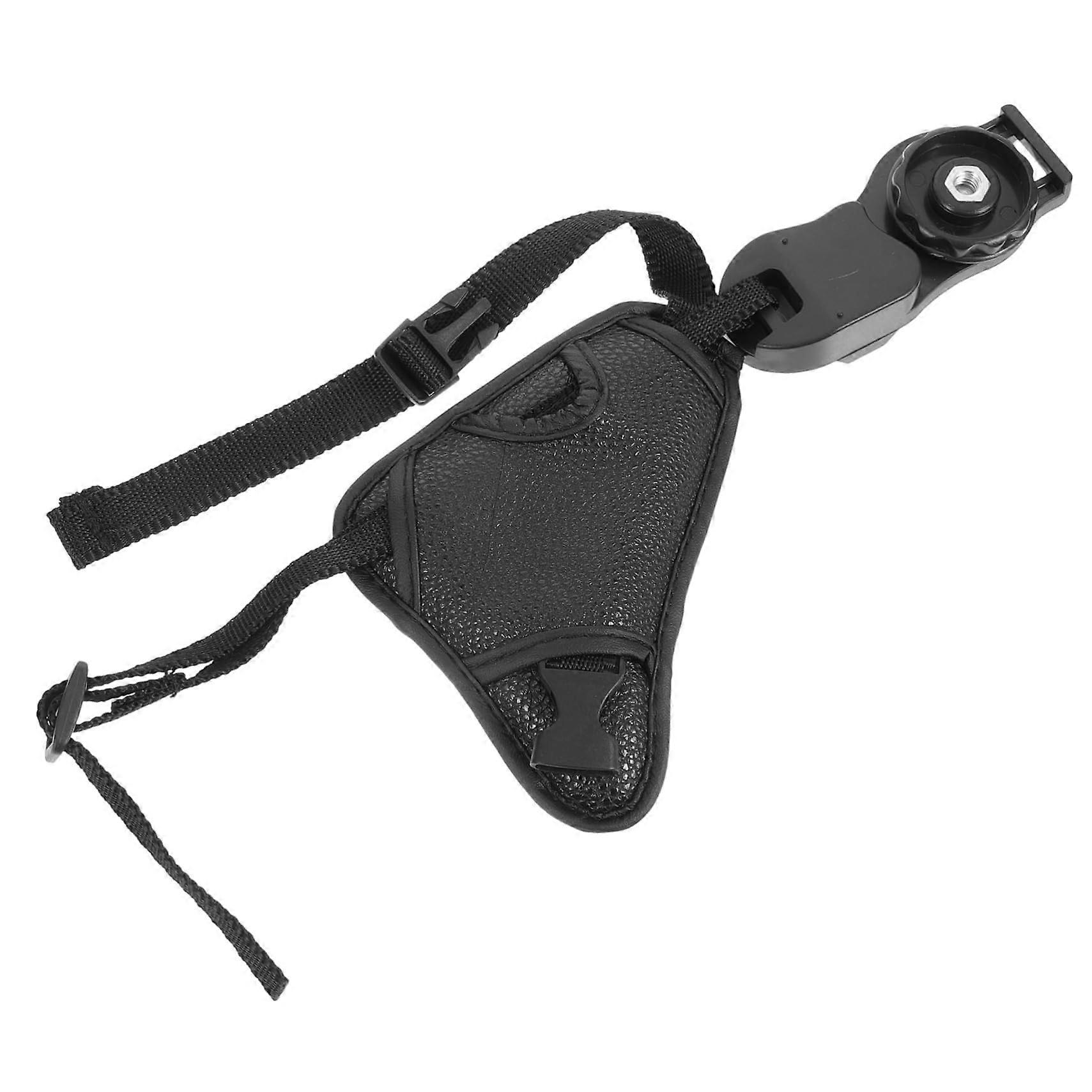 Camera wrist strap  nonslip hand strap, padded wrist loop for DSLR and mirrorless cameras.