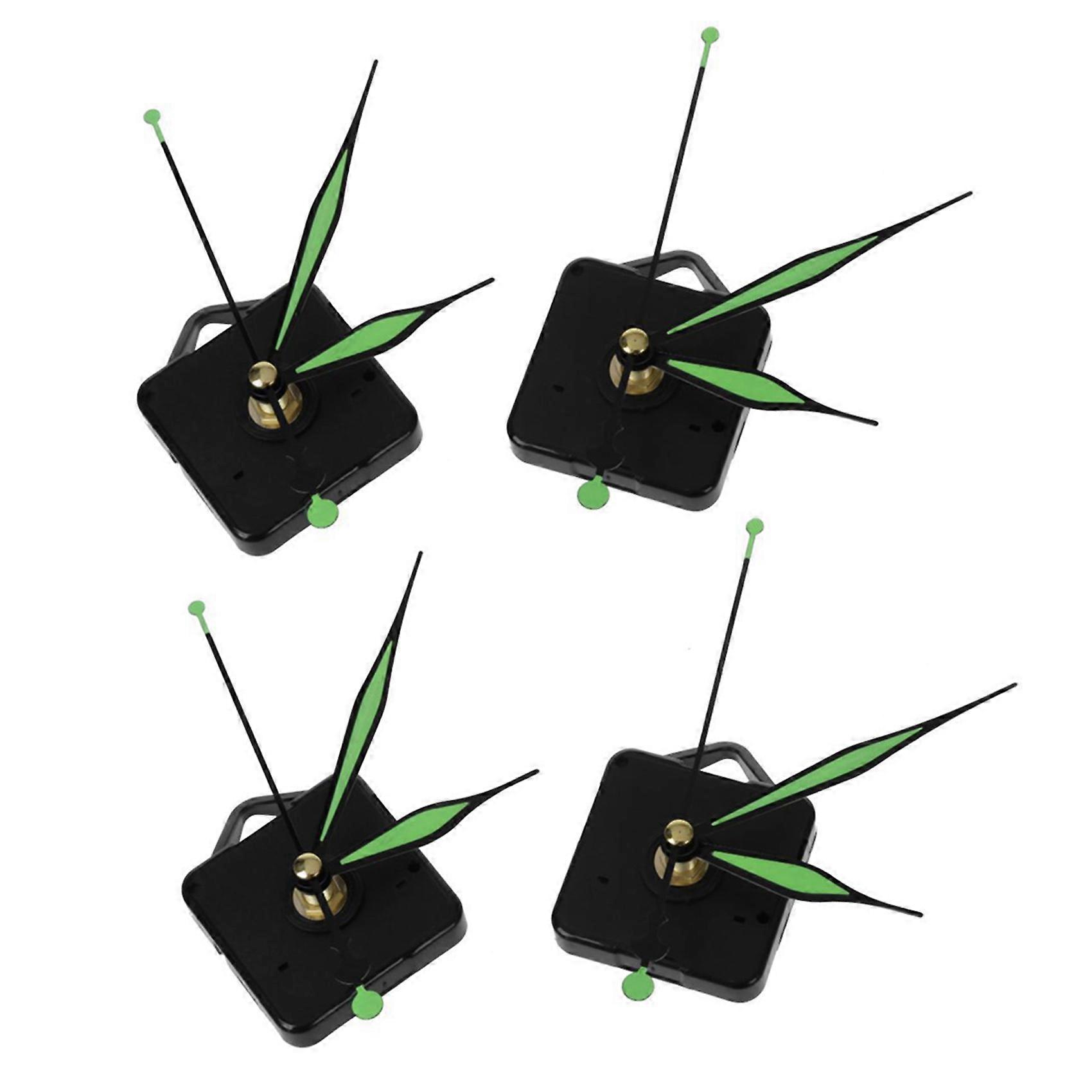 6Pcs Luminous Quartz Clock Spindle Movement Mechanism Repair Tool Kit