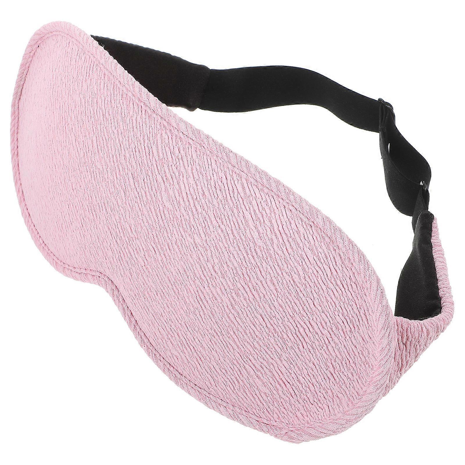 Light Blocking Sleep Mask Eye Integrated Nose Bridge Sponge Material 9.6×4×1.2in 1Pack