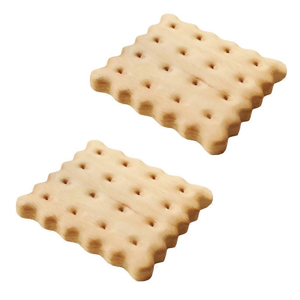 Creative Cup Cushion Cup Pad Solid Wood Coasters For Tea Cup Home Use Assorted Color Heat-resistant 2Pcs