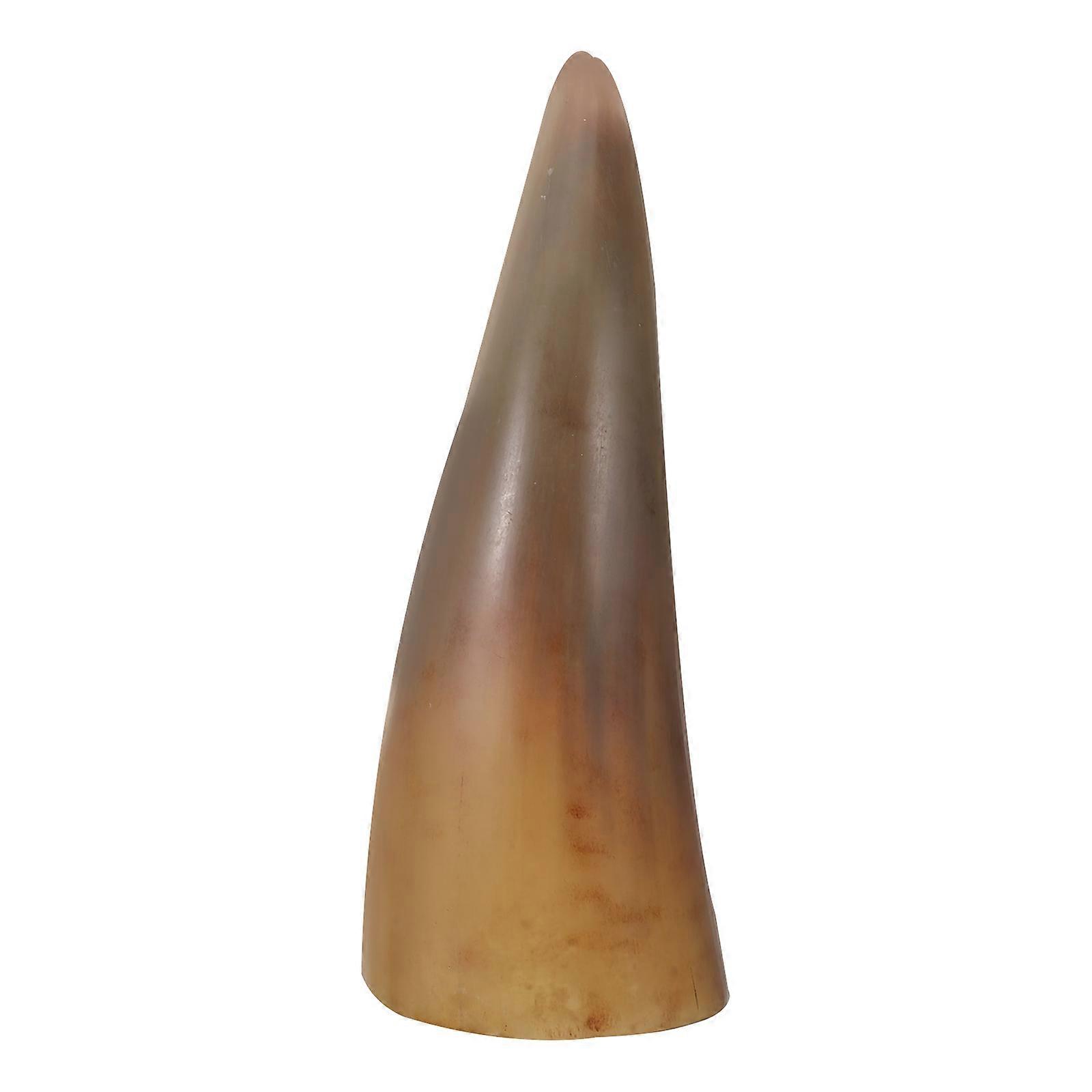 Rustic Wall Hanging Horn Vase Crafted from Ox Horn for Elegant Flower Arrangements and Home Decor