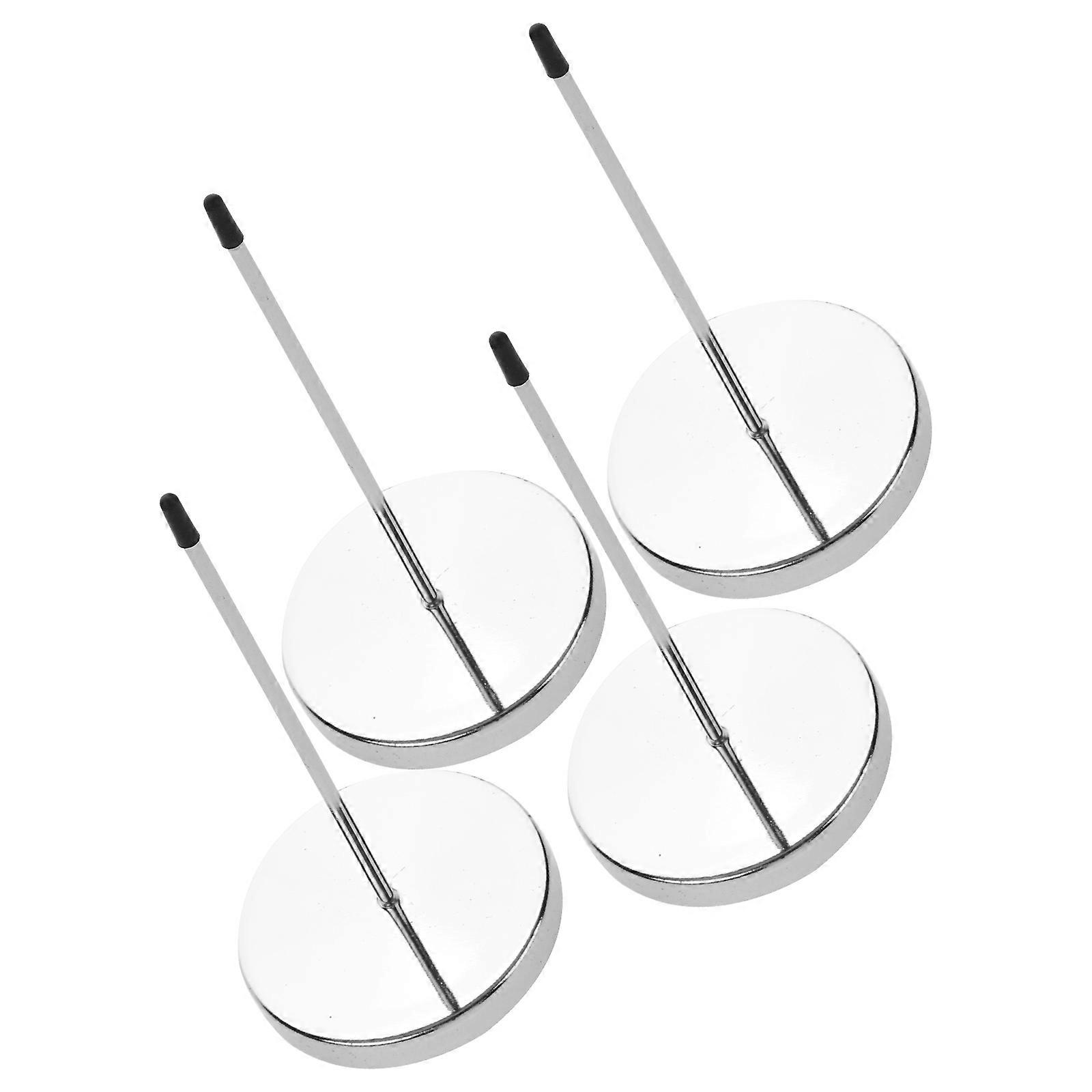 Worgeous 4pcs Paper Memo Holder Restaurant Spike Receipt Note Memo Spindle Rod Bill Holder