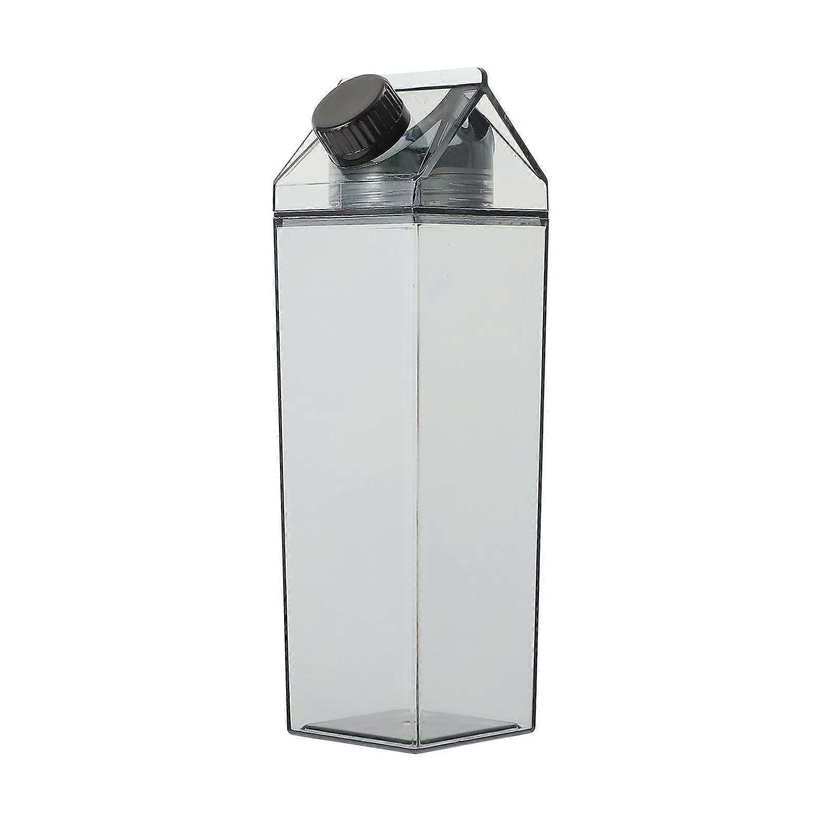 Black Cup for Home Use Sturdy and Transparent Beverage Cup 1Pc