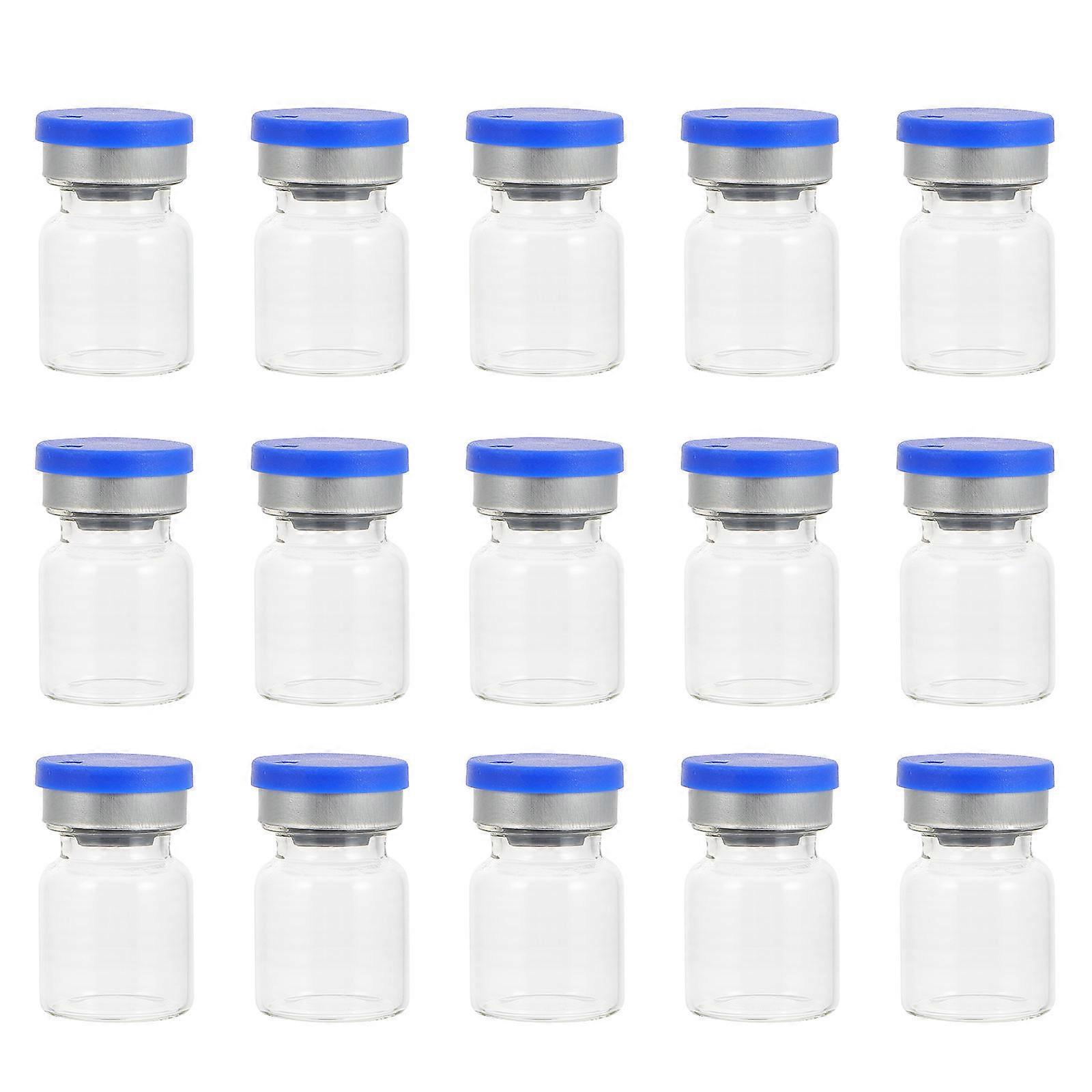 30Pcs Environment-Friendly Glass Bottles For Business Trips Essential Oils With Sealing Caps In 5Ml Size