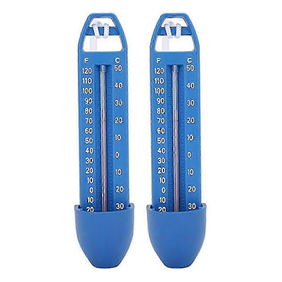 2Pcs Pool Temperature Meter Easytouse Swimming Pool Accessories