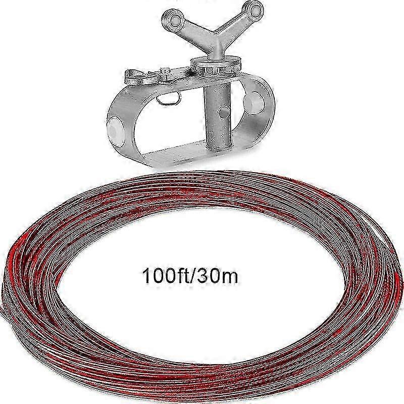 Pool Cover Cable Winch Kit Multipurpose Swimming Pool Accessories For Securing Above