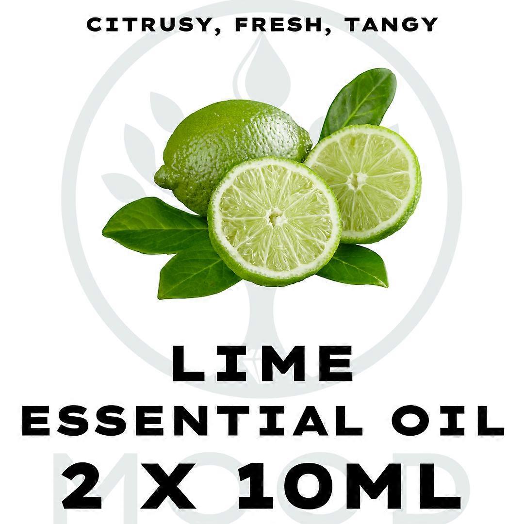 Lime Essential Oil 2 X 10ml Twin Pack