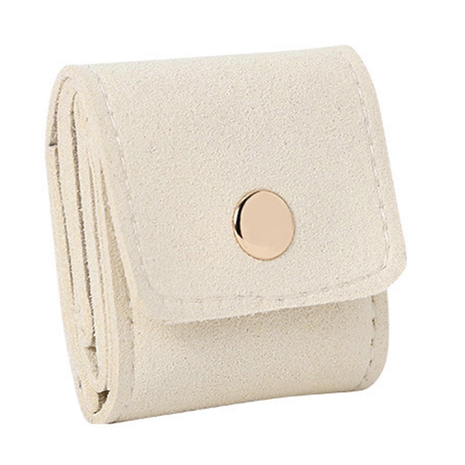 シンプルなポータブルコンパートメントジュエリーバッグ女性用ジュエリー用小さなポーチ 女の子