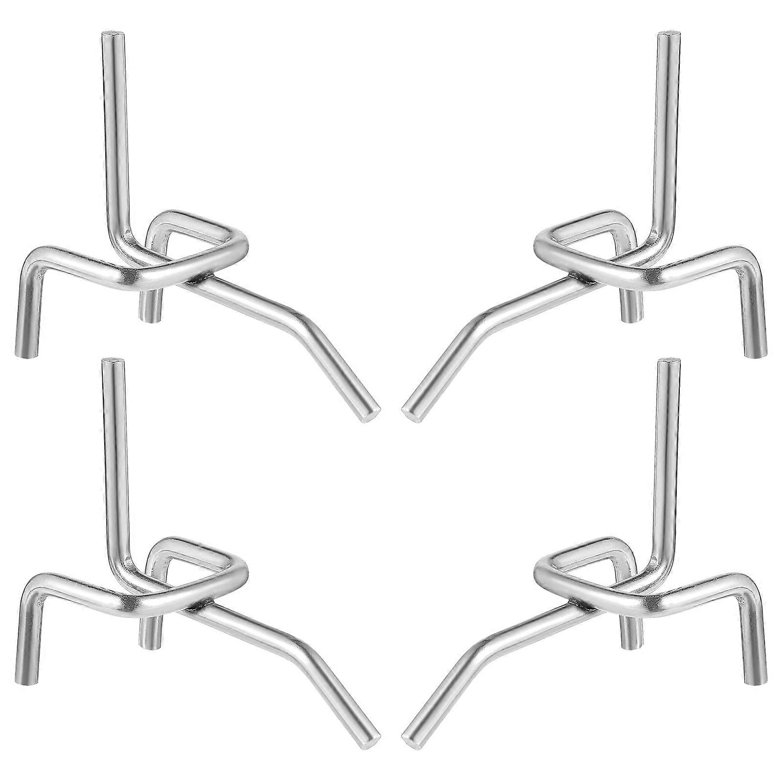 Bulk Pegboard Accessories 100Pcs Pegboard Hooks For Workbench Organization Heavy Duty Design