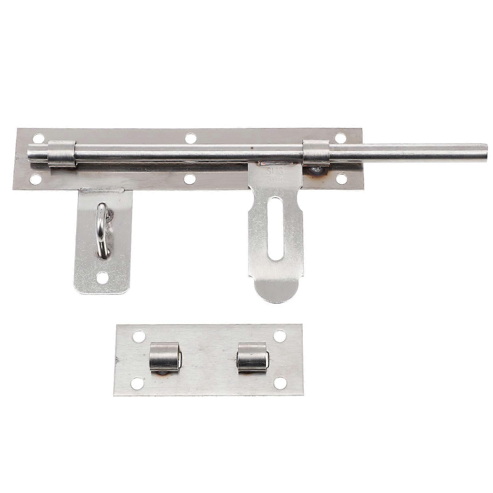 Barrel Bolt Door Latch Metal Sliding Bolt Lock Lengthen Slide Latch Lock