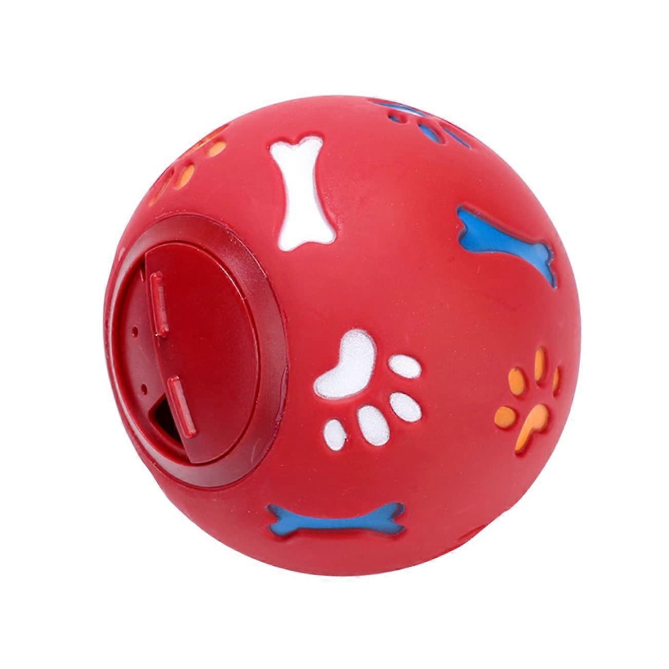 Dog Ball Waterproof Interactive Dog Chew Toy Made of Natural Rubber for Large and Small Dogs, Odorless, Promotes Playful Learning