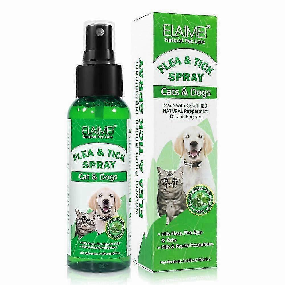 2025 Pet Repellent Spray, Insect Repellent, Mosquito Repellent, Tick, Flea, Louse, Fresh and Fragrant 100ml