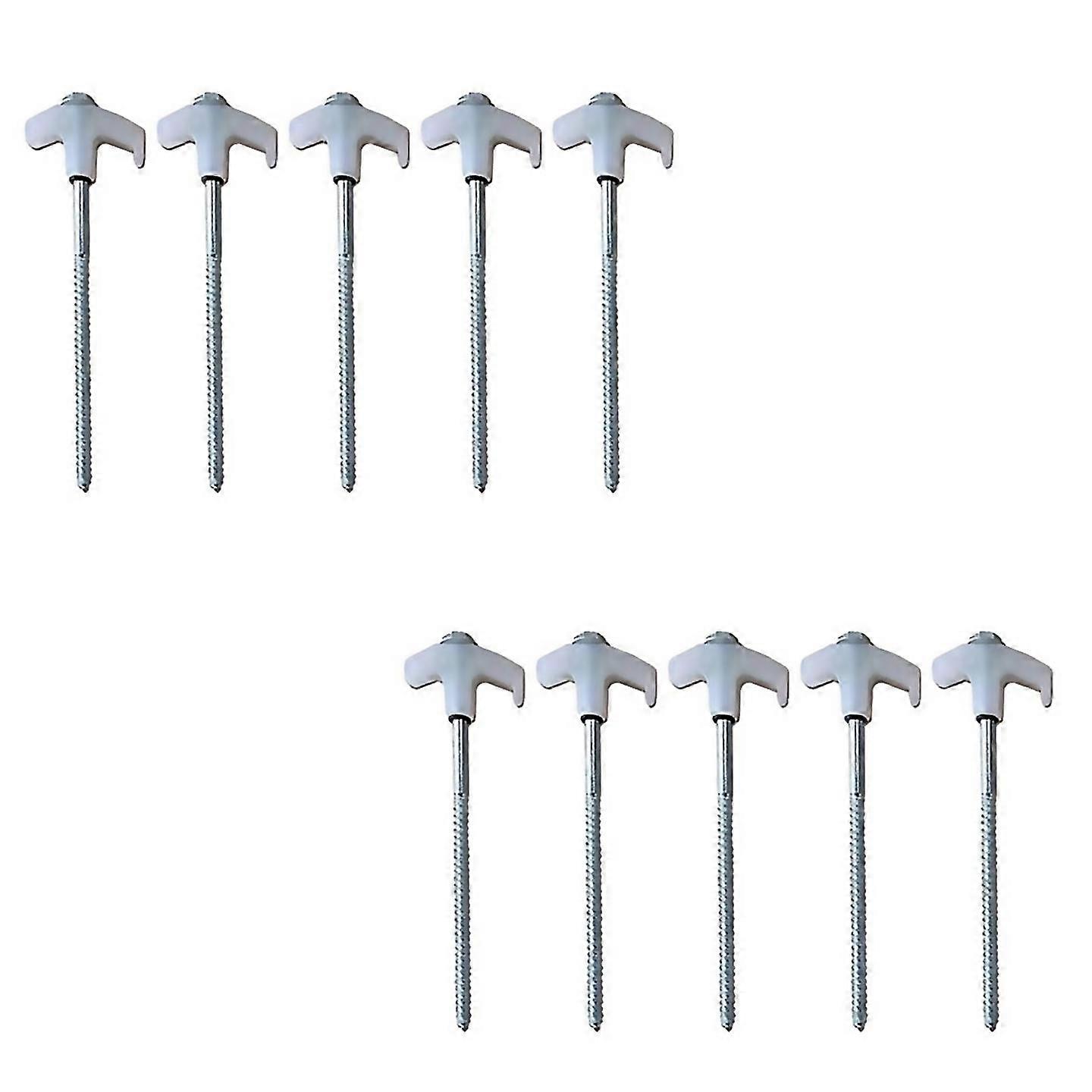 For screwtype tent spikes tent spikes White