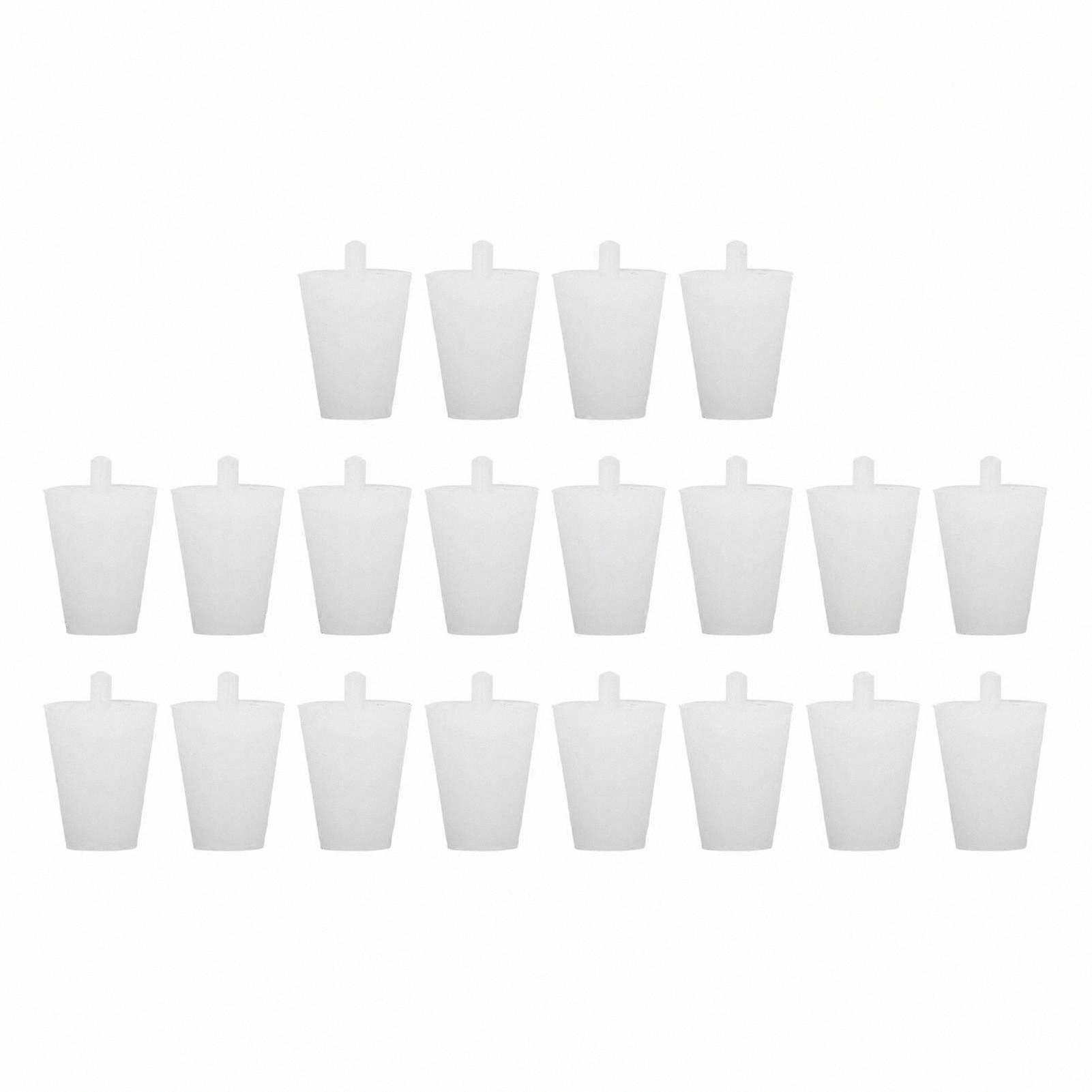 20-Pack Silicone Plugs, High-Temperature Resistant Tapered Stoppers for Sealing and Protection During Spraying