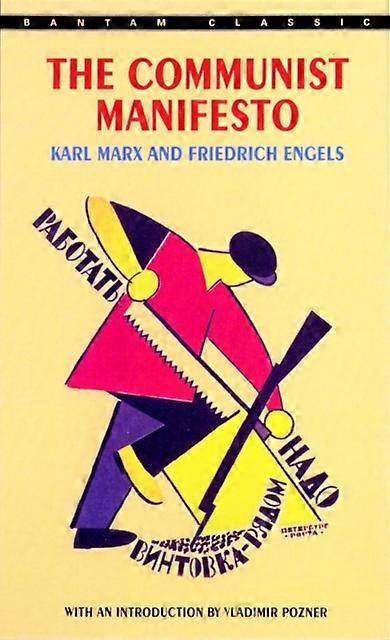 The Communist Manifesto by Friedrich Engels Paperback Book