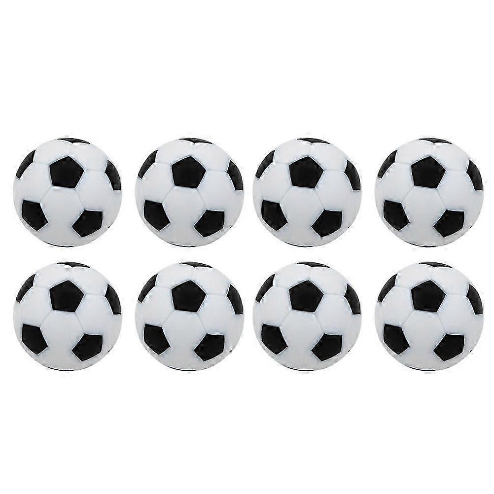 8pcs 32mm Table Soccer Foosballs Game Replacement Official Tabletop Game Football Balls-Good