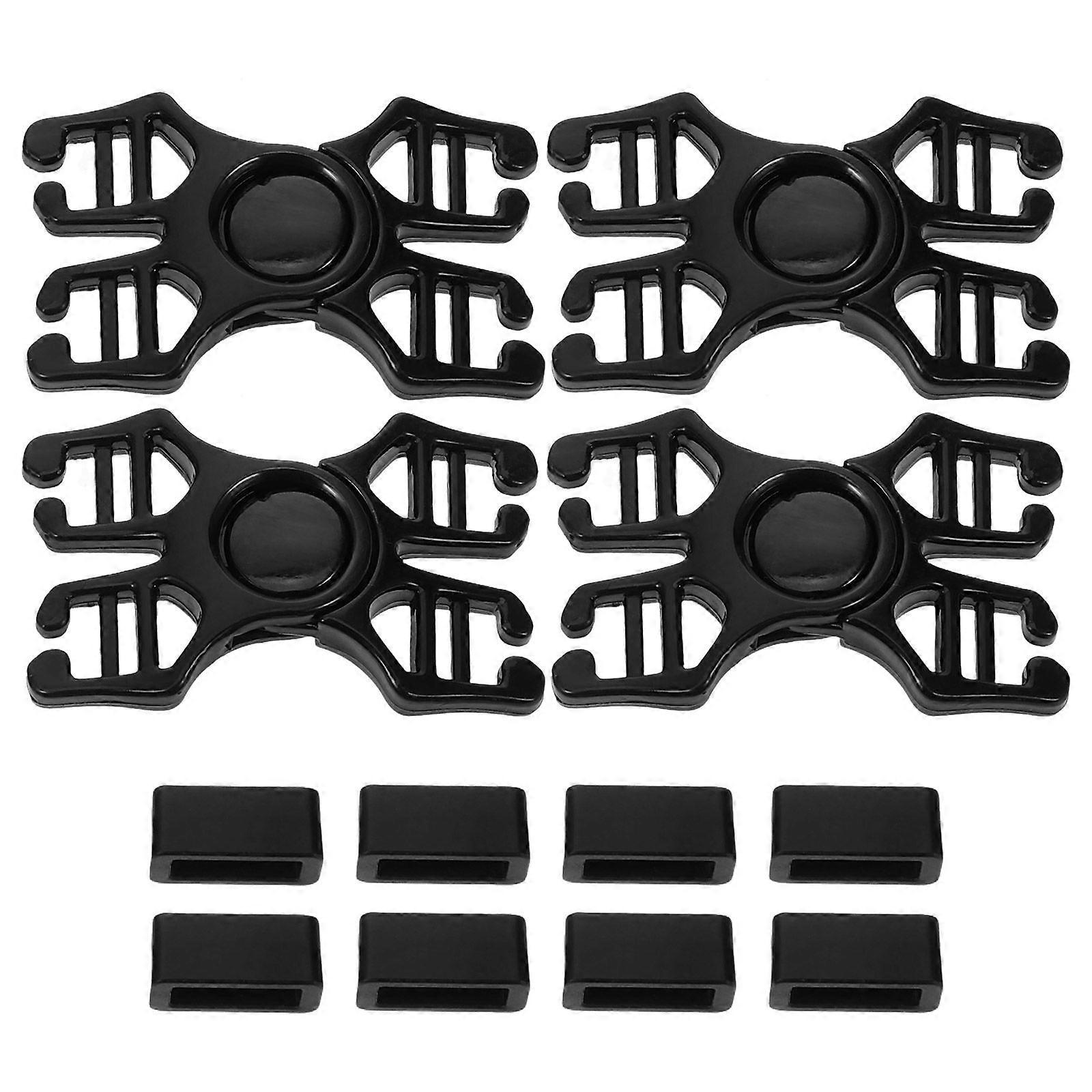 4pcs Swim Goggles Head Strap Button Goggles Strap Connector Universal Goggles Buckles