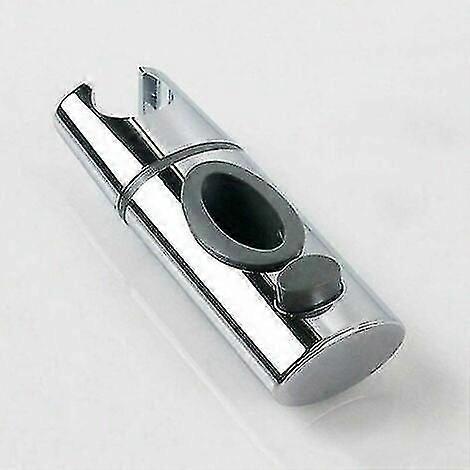 حامل رأس الدش المصنوع من الكروم ABS، مشبك قضيب الدش، حامل دش يدوي دوار 360 درجة للحمامات البيضاوية