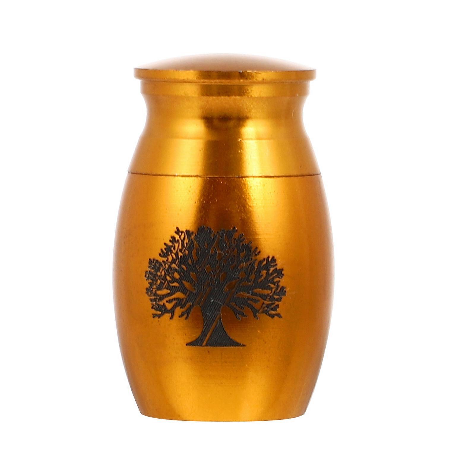 Urn for Ashes Handcrafted from Stainless Steel Durable and Waterproof Ideal for Decoration 1Pc