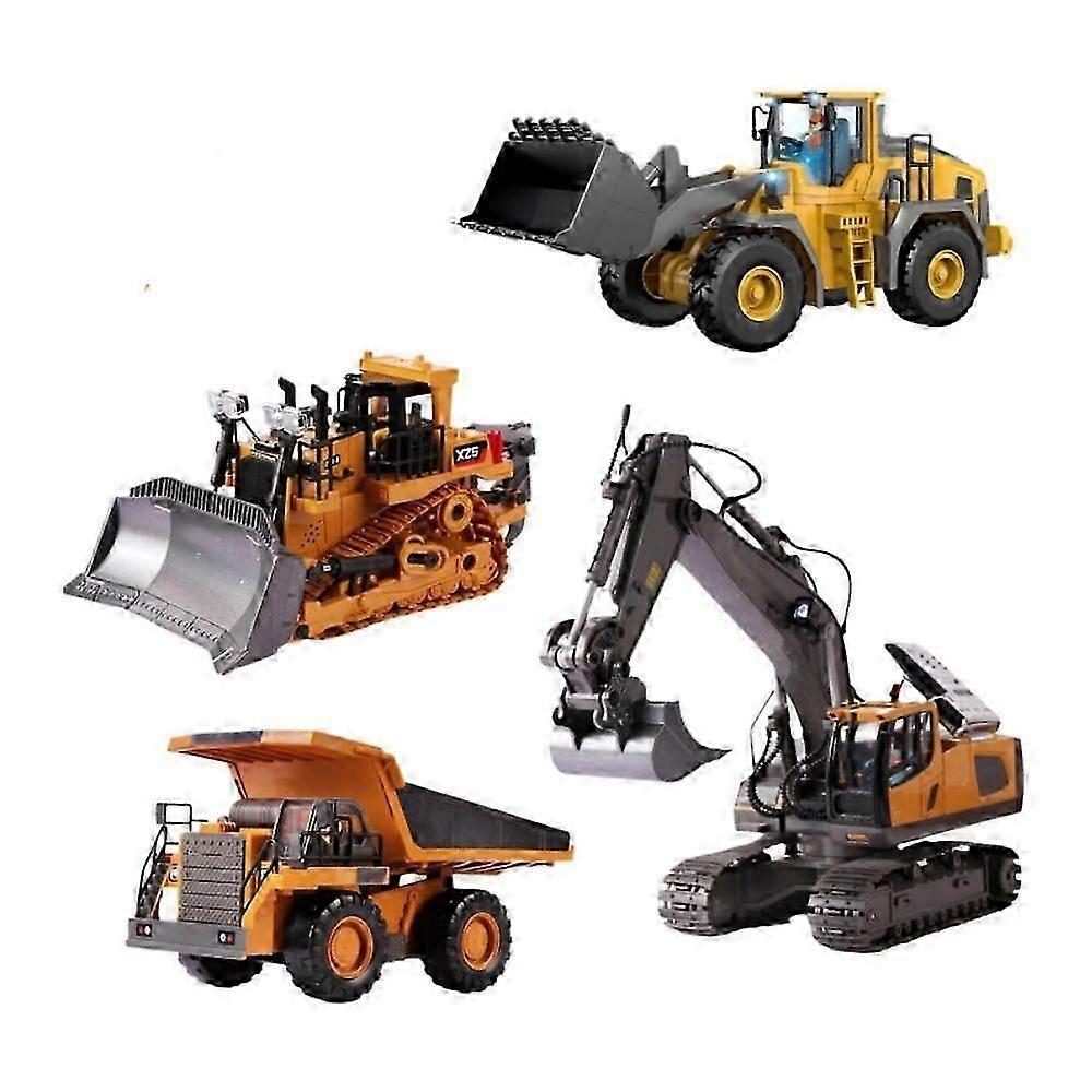 Mudsterz Construction Toys for Kids, Command The Site and Conquer The Dirt with Realistic Trucks