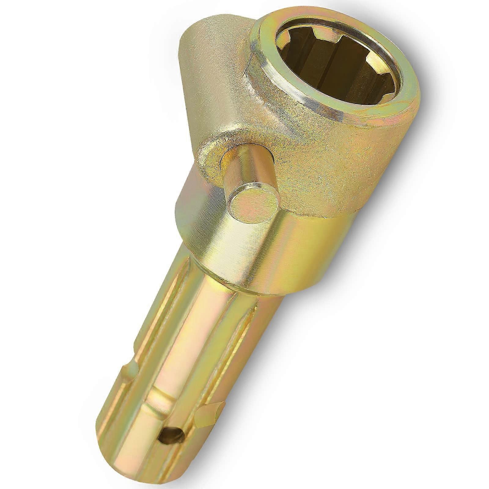 Quick Connect Adapter for Tractor Push Pin Universal Extender 1-3/8in & 6 Spline Female 1-3/8in & 6 Spline Male 70HP Multicolor
