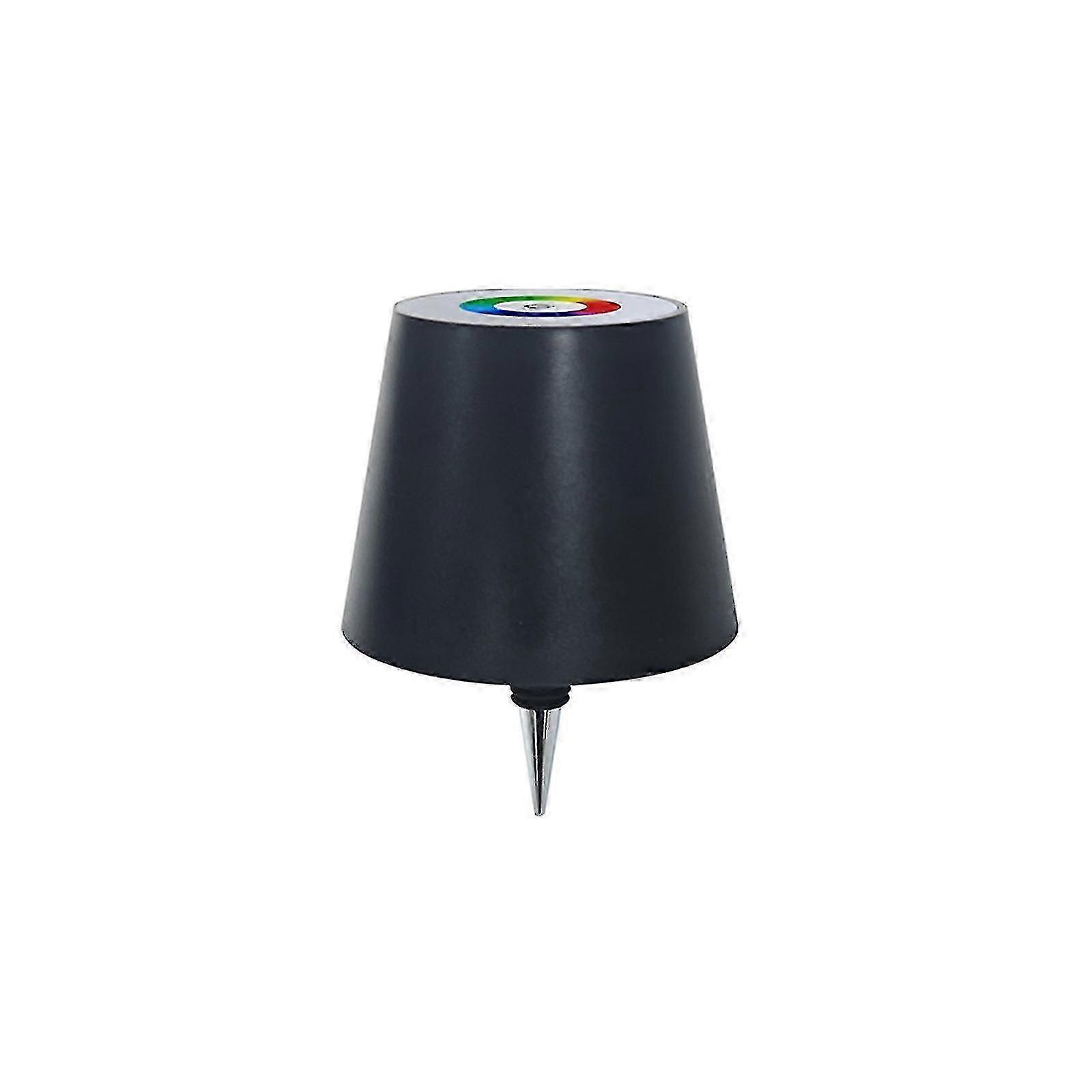 Wireless Bottle Lamp,Touch 3 Color Dimming LED Wine Bottle Lamp for Party Bars