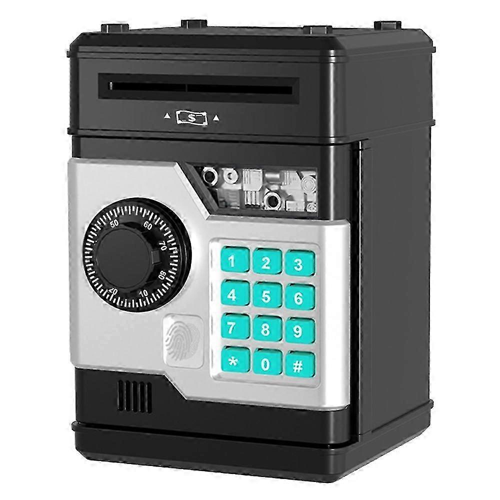 Fingerprint Password Safe Piggy Bank ATM-Style Electronic Coin and Cash Savings Children Plastic Saving Money Box 2025