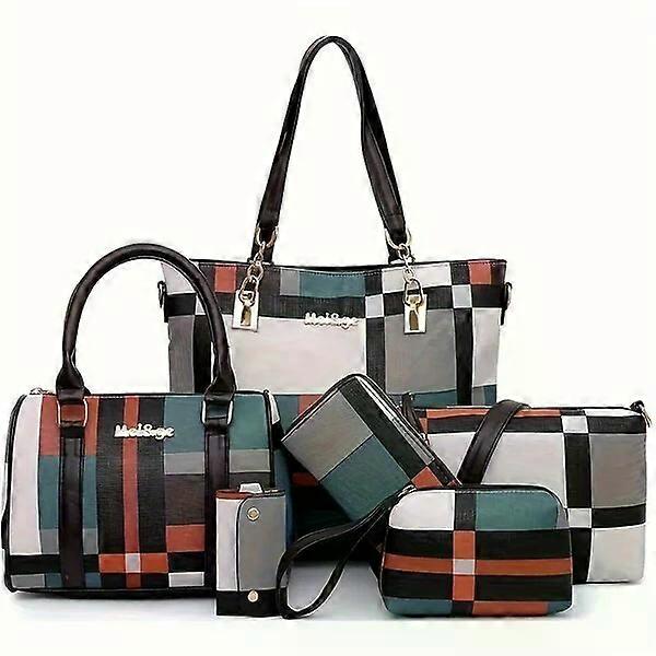 6-piece handbag set, durable in quality, meeting daily needs