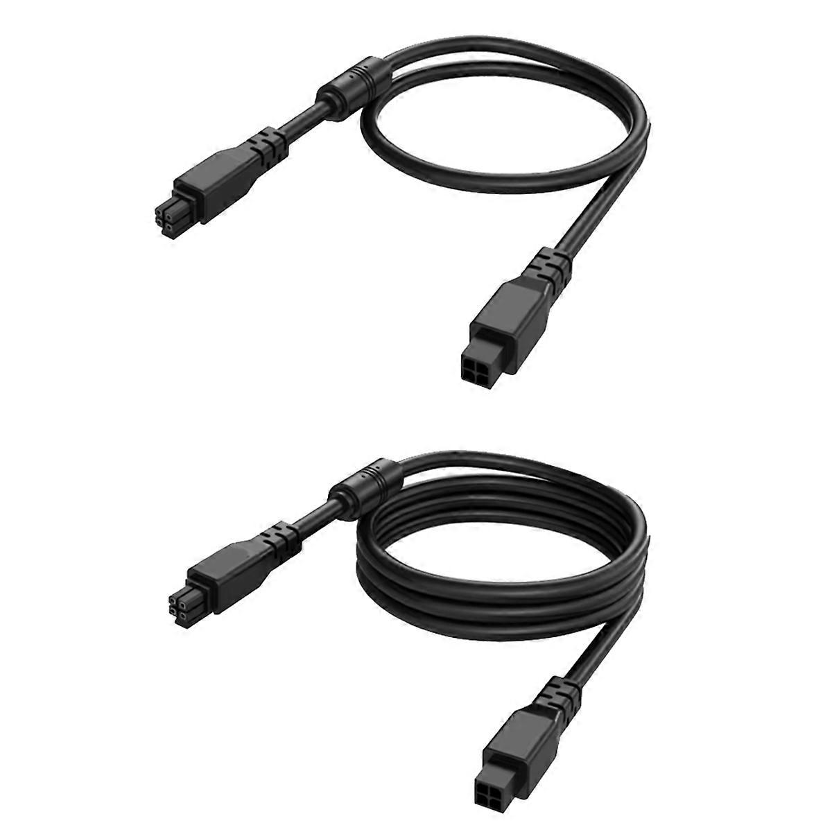 Panda Cable 4 Pins Kit Male to Male Panda Cable with Magnetic Ring for P1P P1S X1C H2D A1 A1 Mini