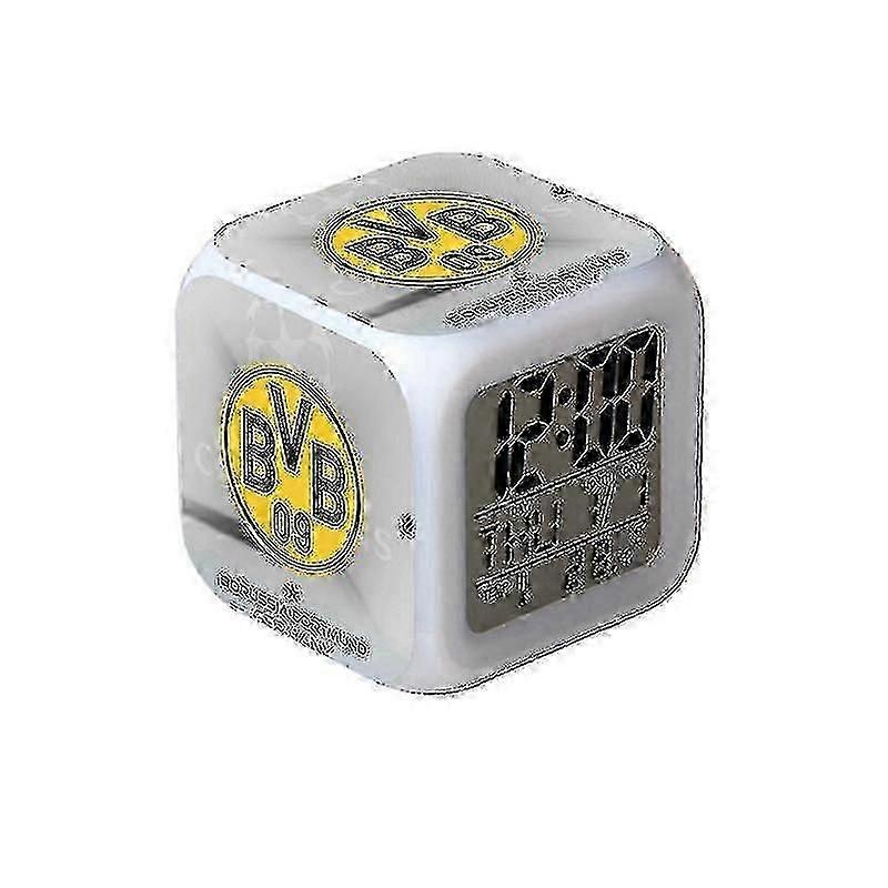 Sveglia digitale a led con luci colorate, sveglia digitale-calcio